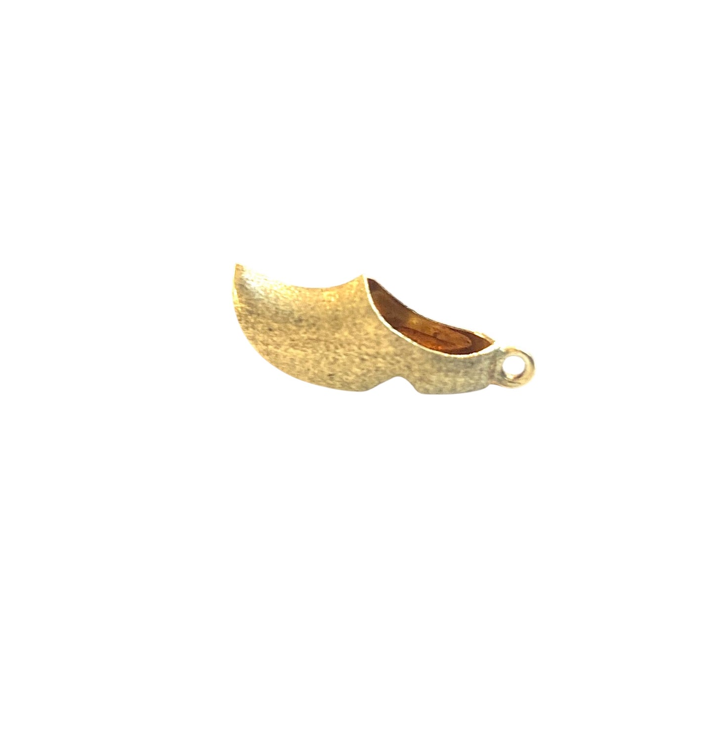 9ct vintage gold clog charm