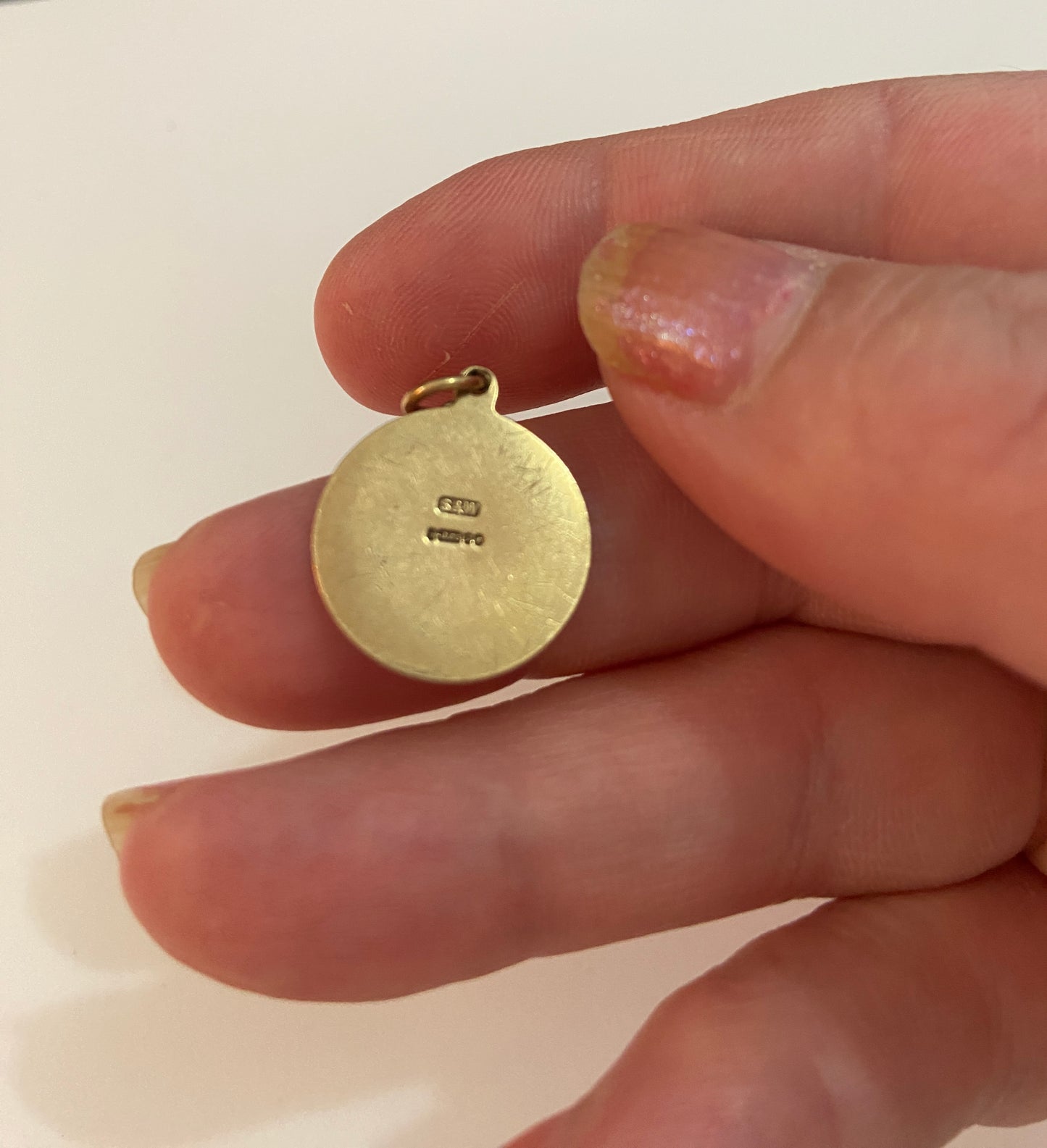 9ct 375 vintage Capricorn charm circa 1962