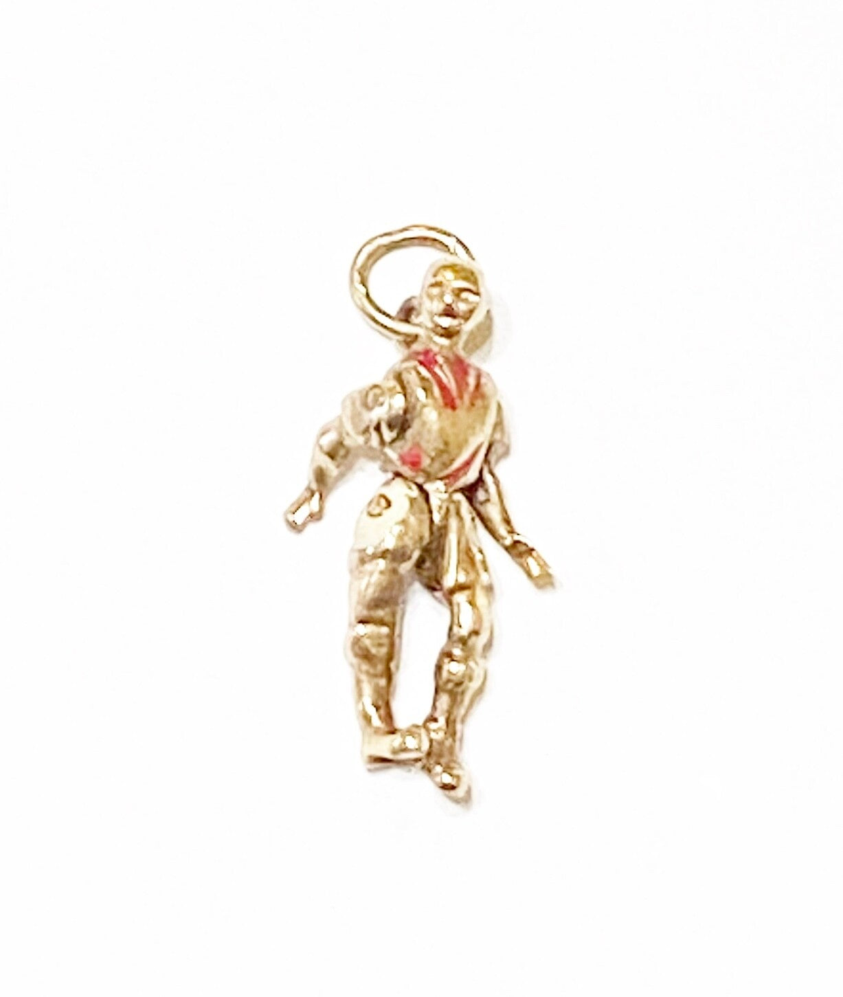 9ct vintage footballer charm circa 1959