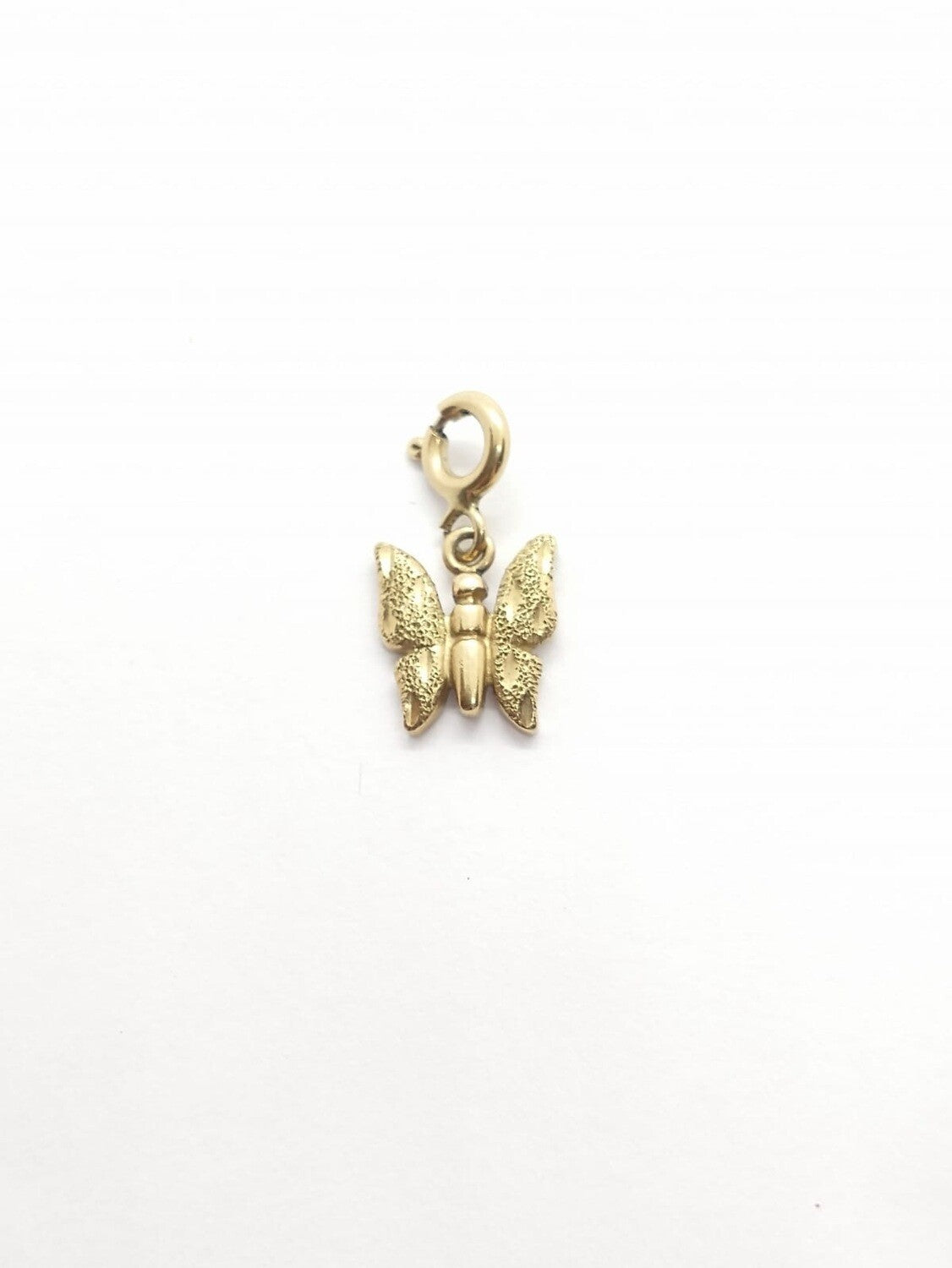 9ct pre owned butterfly charm / pendant