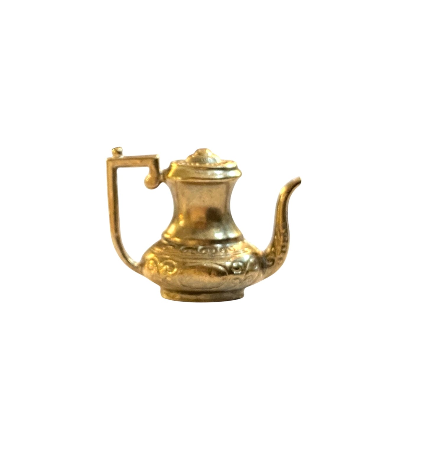 9ct vintage coffee pot charm circa 1970