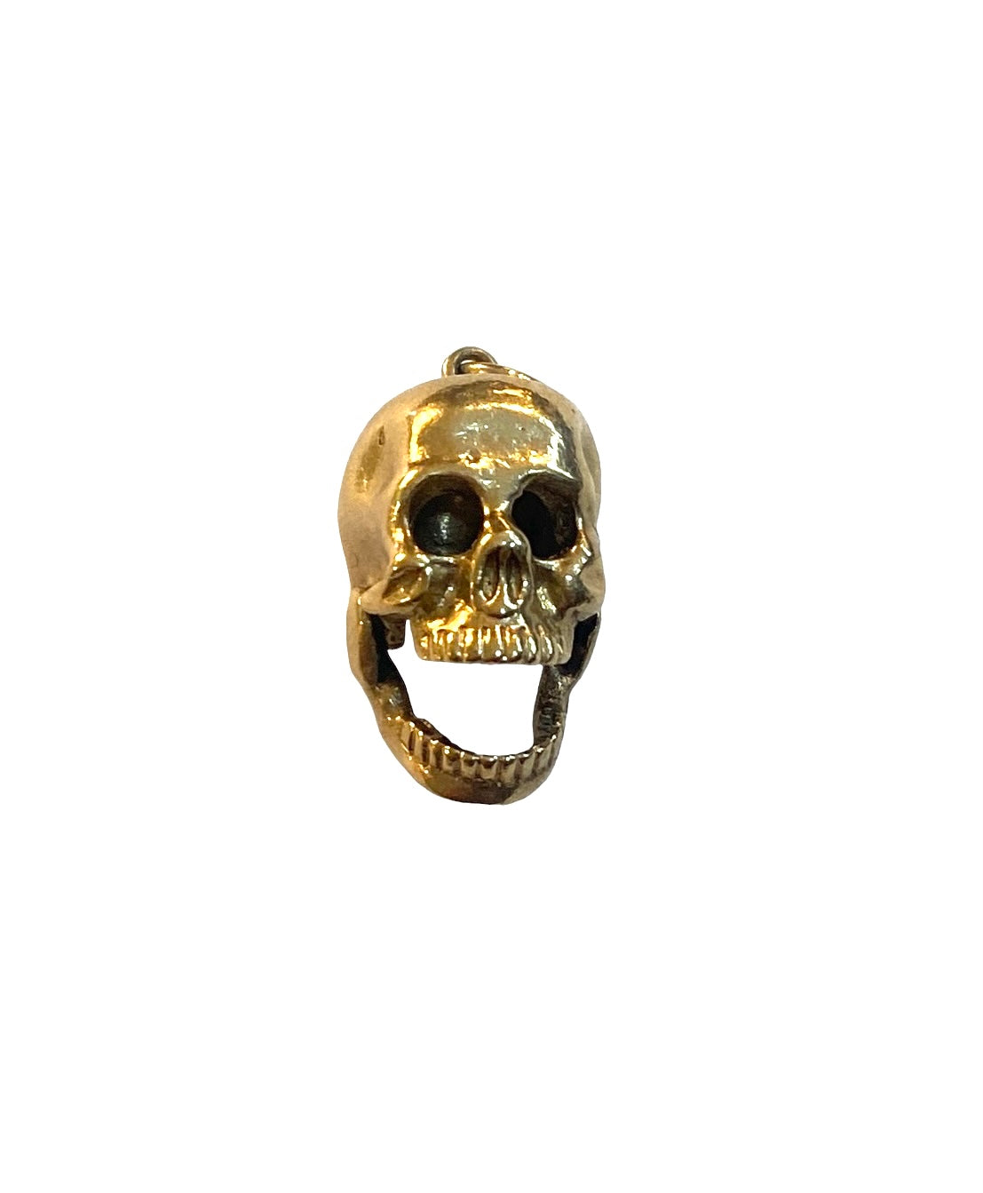 9ct vintage articulated skull charm circa 1963 by account 7.6 grams