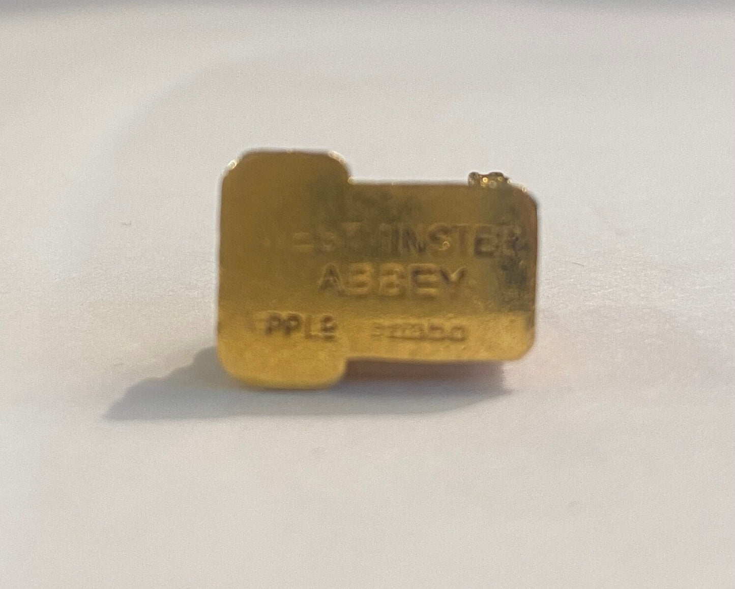 9ct vintage westminster abbey charm maker ppld