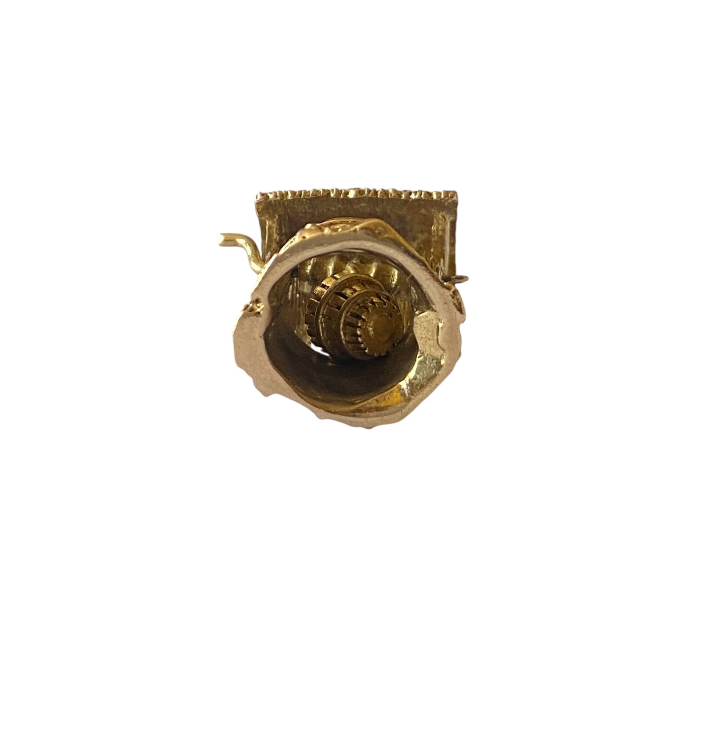 9ct vintage well charm by Georg Jensen circa 1960 6.9g. articulated
