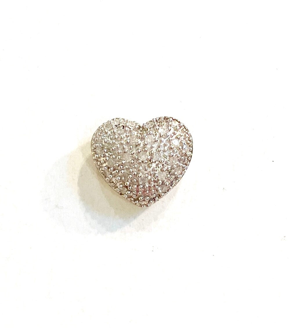 9ct diamond heart pendant ONLY