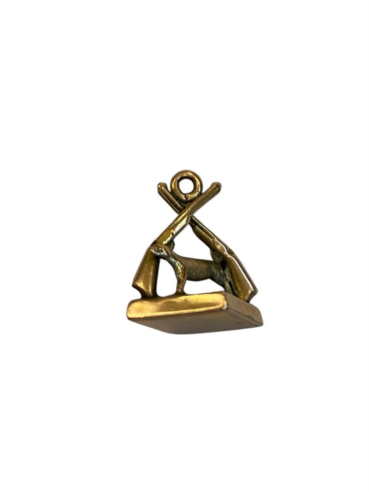 9ct vintage hunting fob /seal.