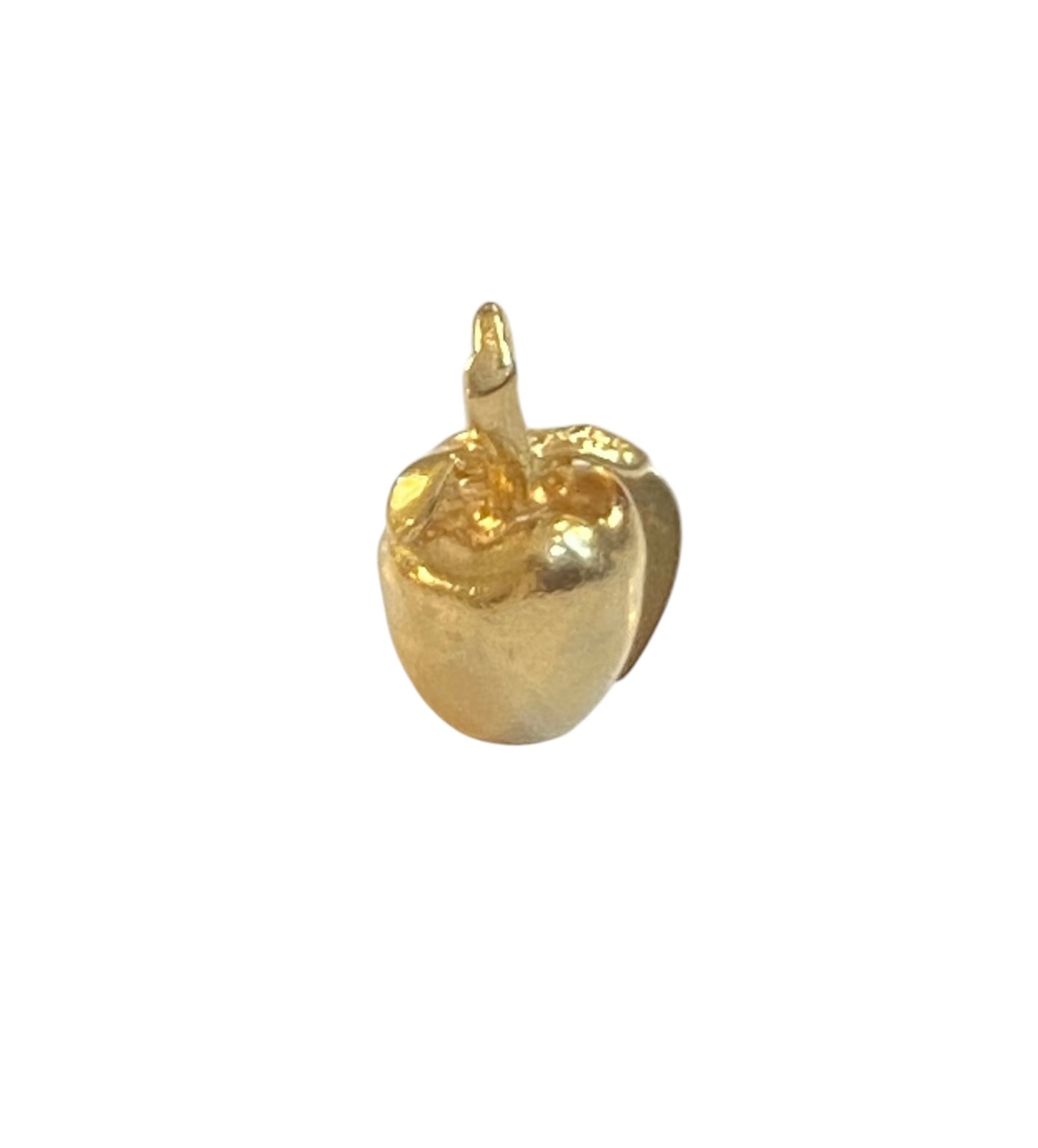 14ct vintage apple charm, Big Apple, New York