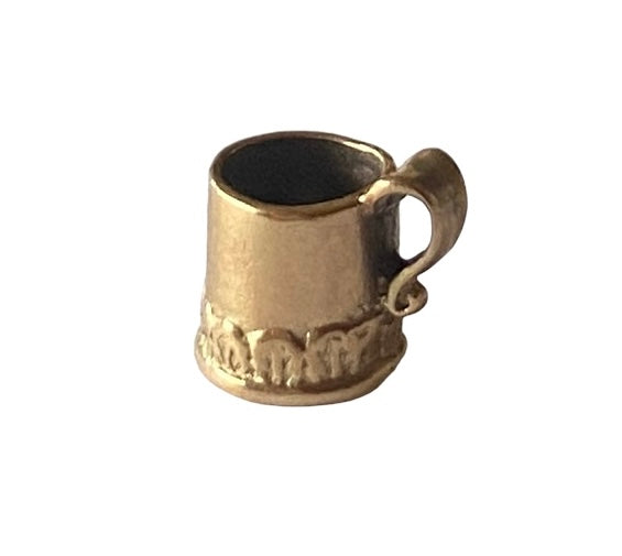 9ct vintage tankard charm circa 1959