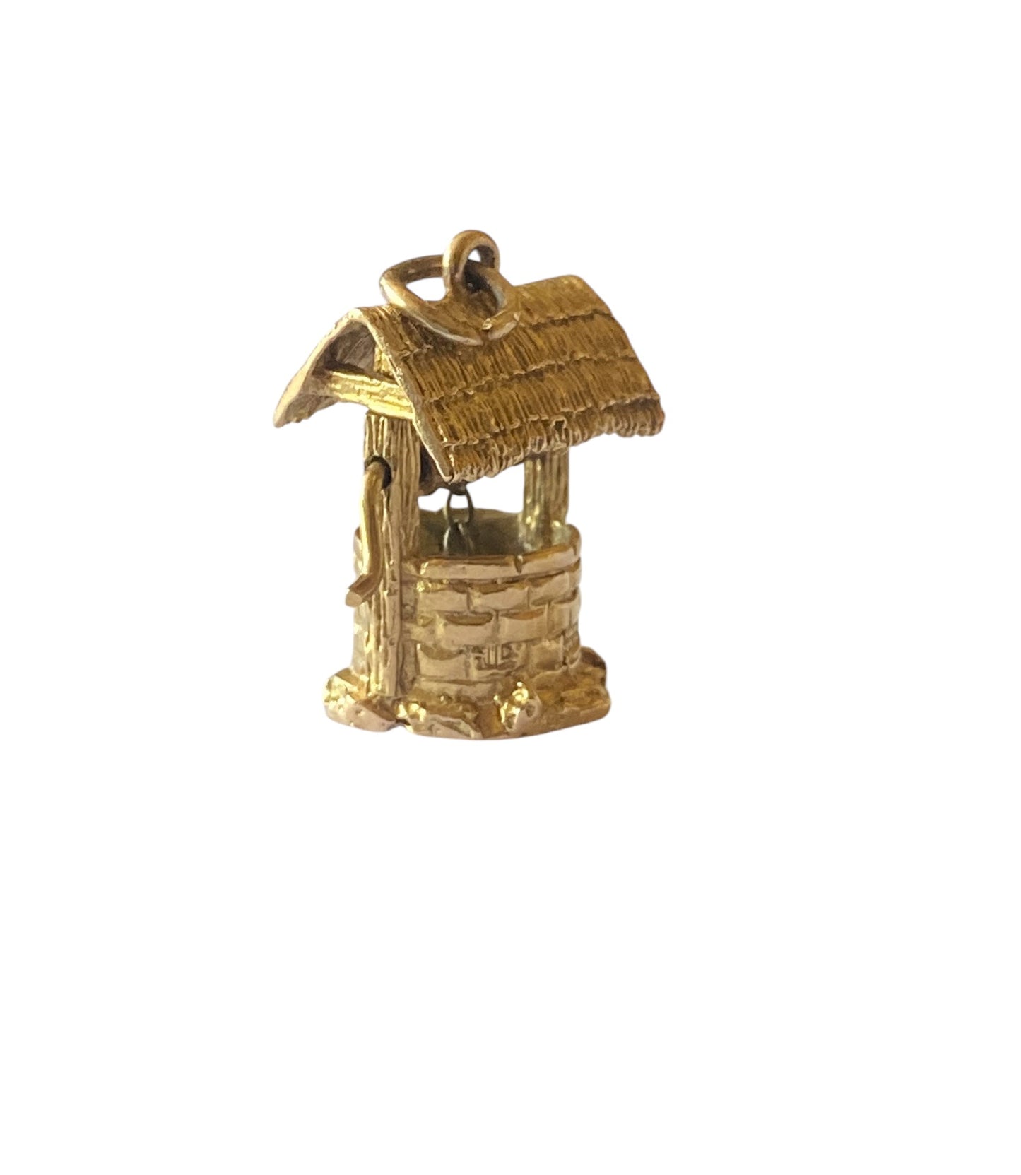 9ct vintage well charm by Georg Jensen circa 1960 6.9g. articulated