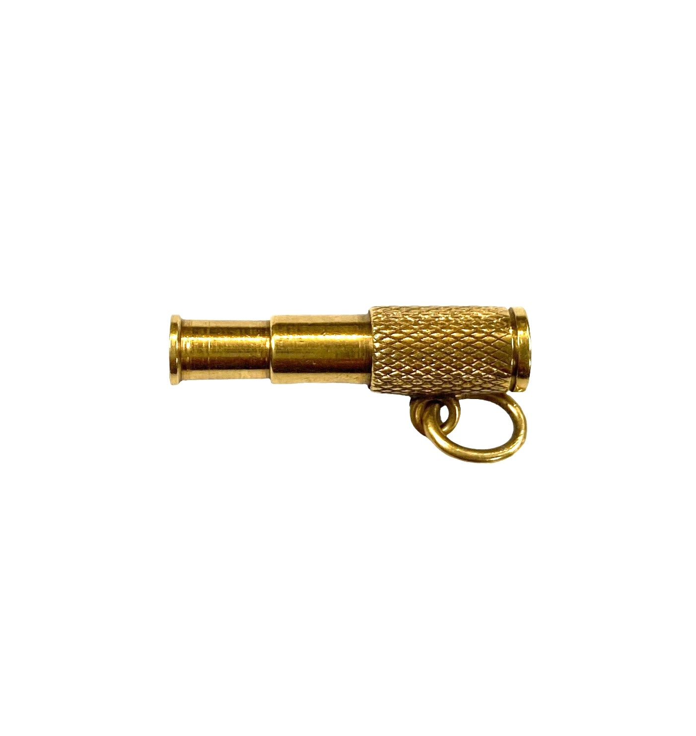 9ct vintage gold telescope charm rare circa 1962-63 3.3g