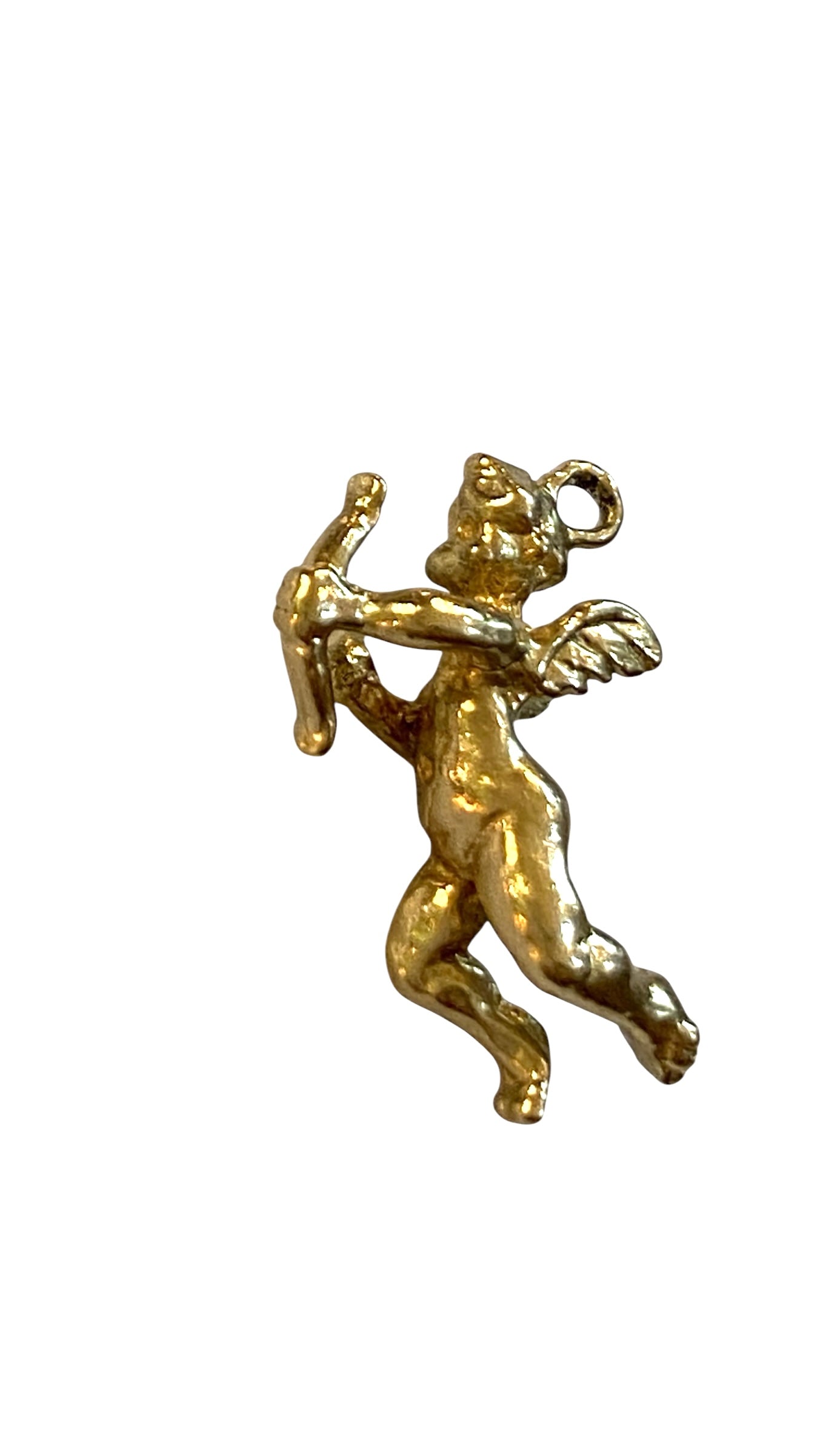 9ct vintage cupid charm / pendant 2.6g