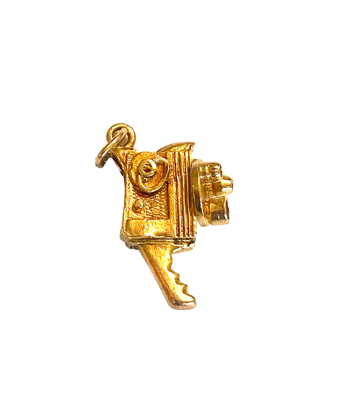 9ct vintage movie camera charm circa 1965