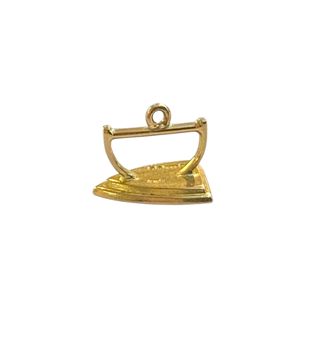 9ct vintage iron charm circa 1979