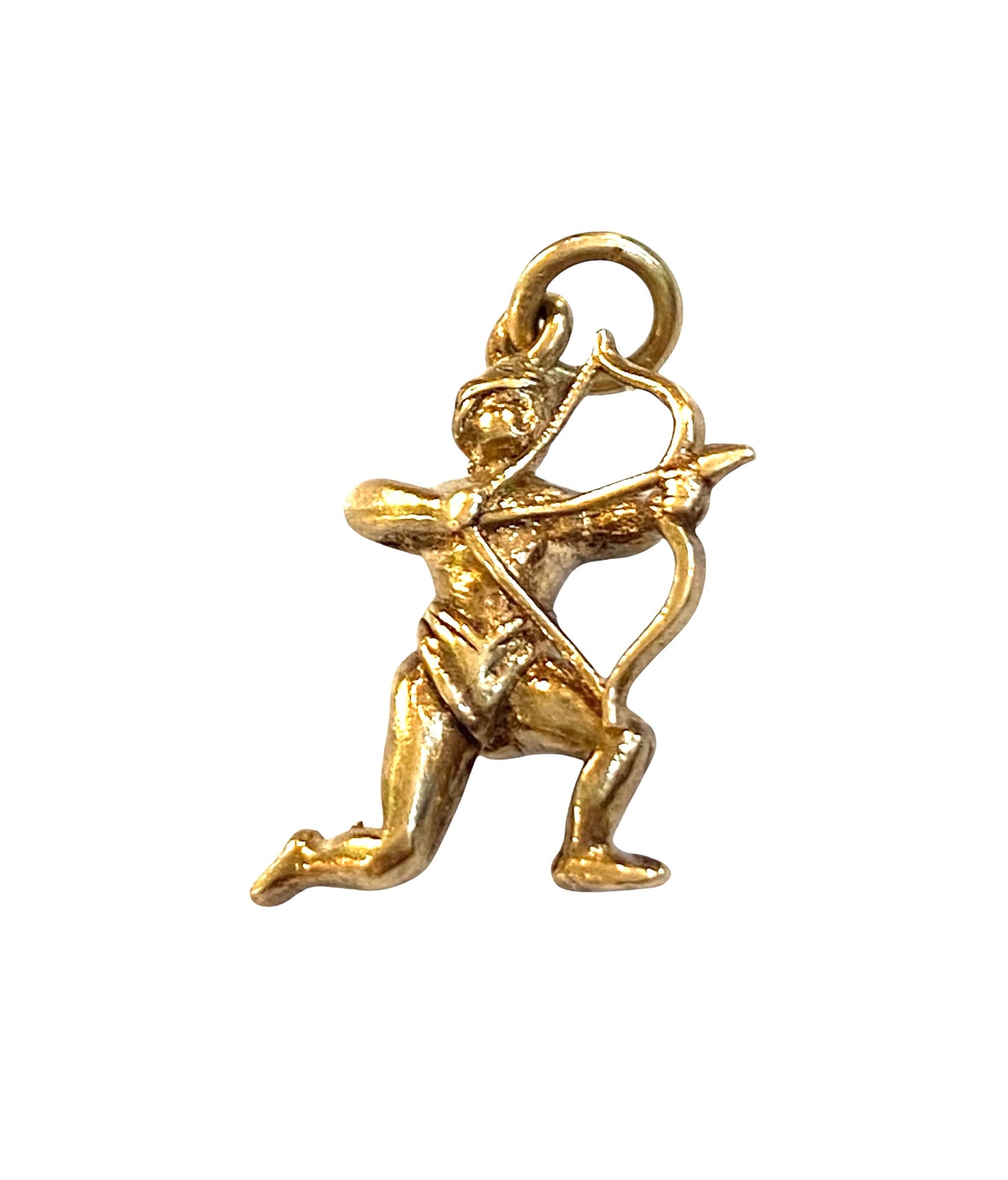 9CT VINTAGE SAGITTARIUS CHARM / PENDANT CIRCA 1966
