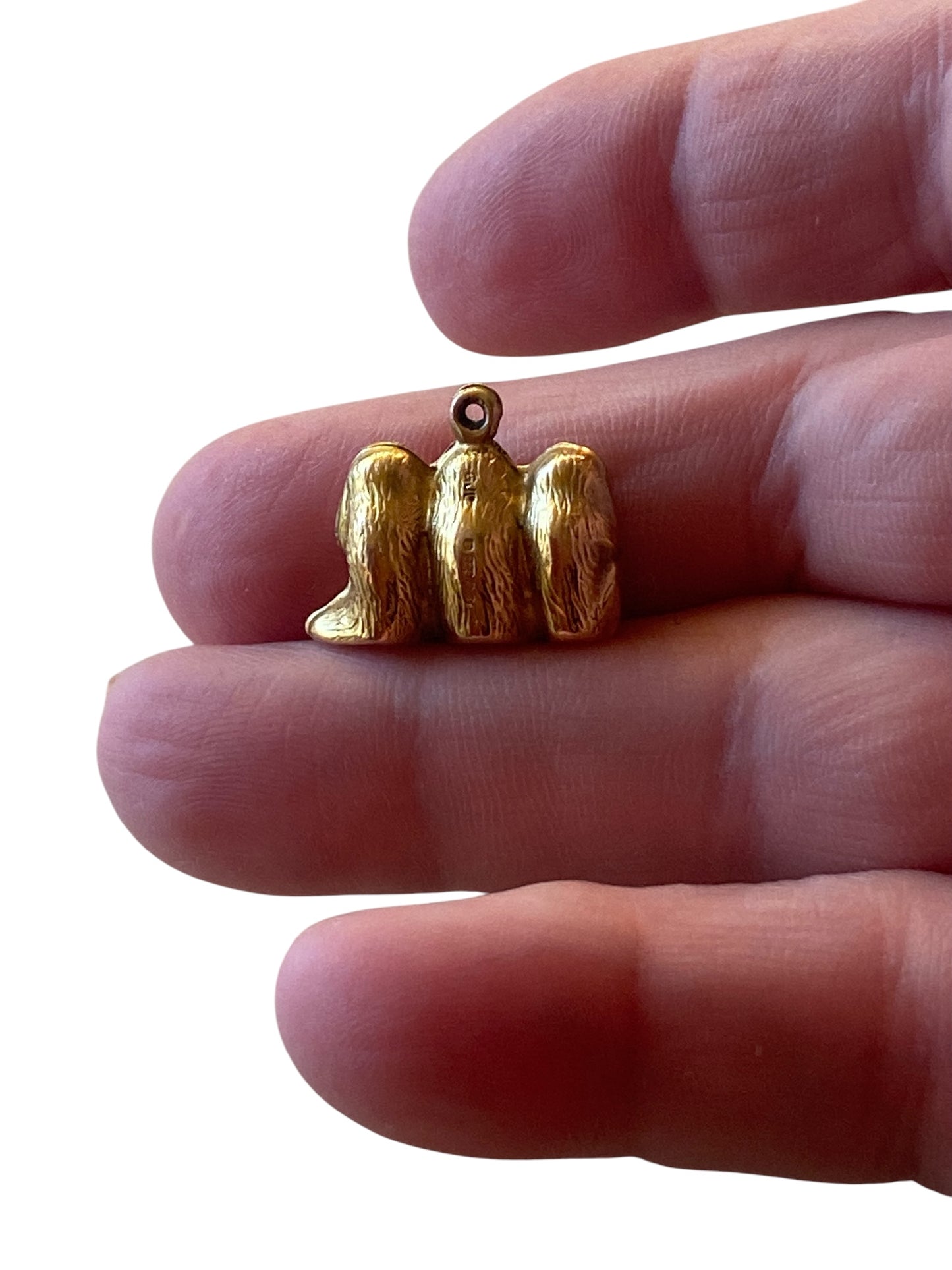 9ct three wise monkeys charm by Georg jensen, circa 1978