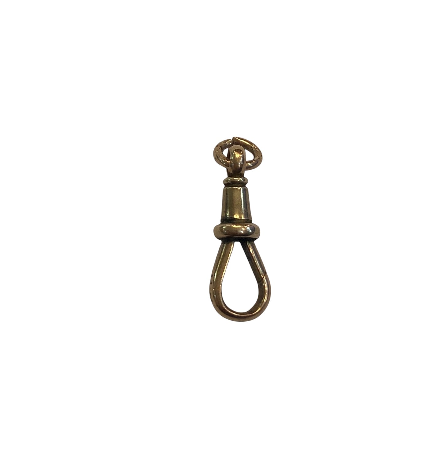 9ct vintage dog clip charm / pendant