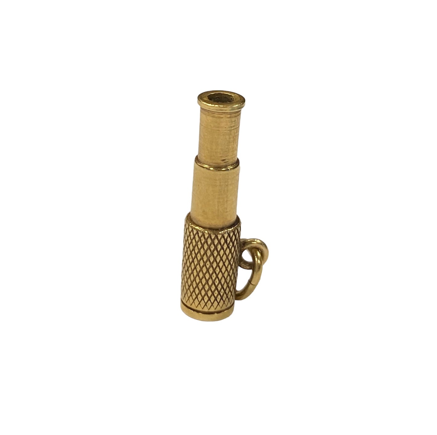 9ct vintage gold telescope charm rare circa 1962-63 3.3g
