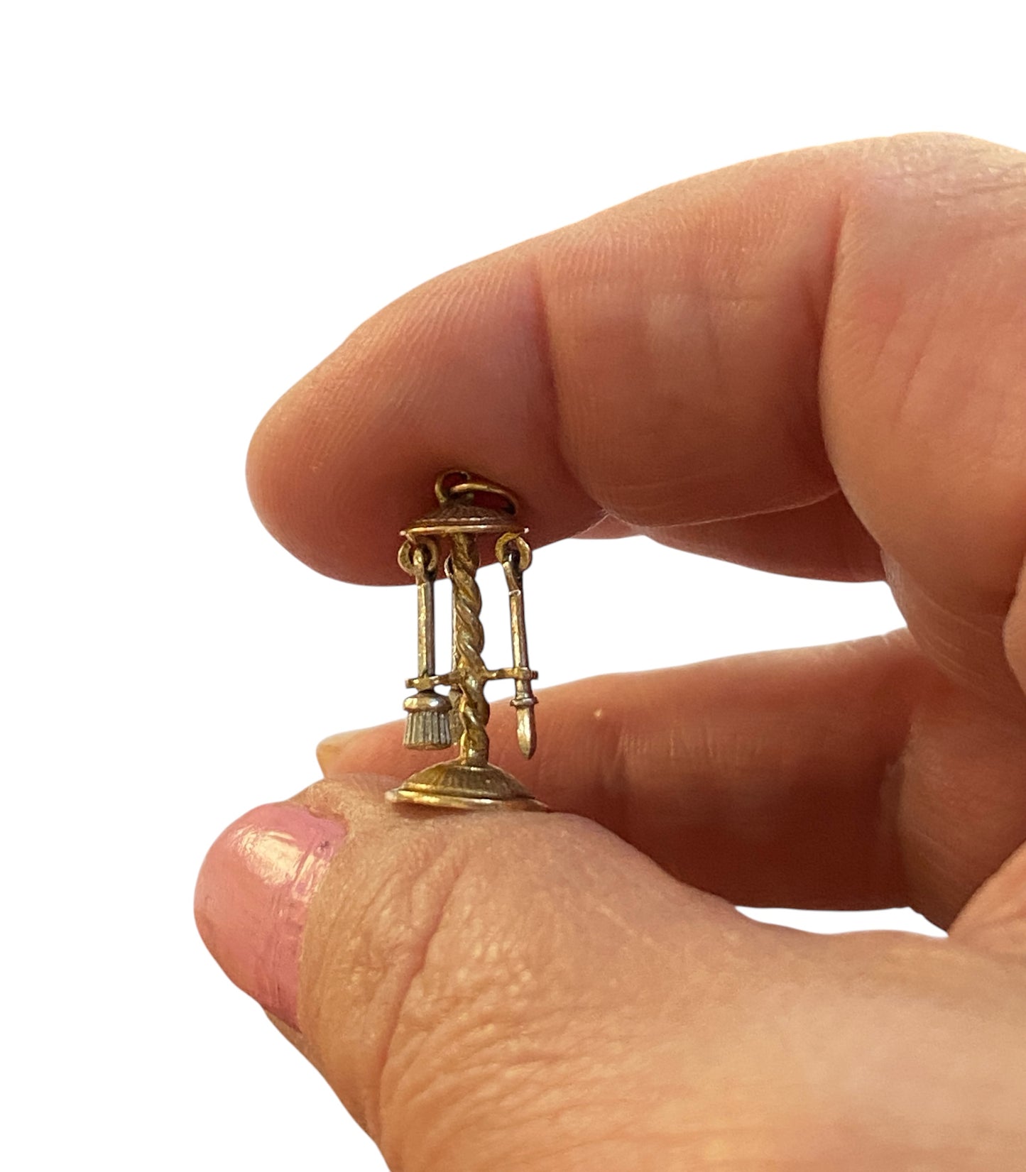 9ct vintage companion set charm, circa 1989