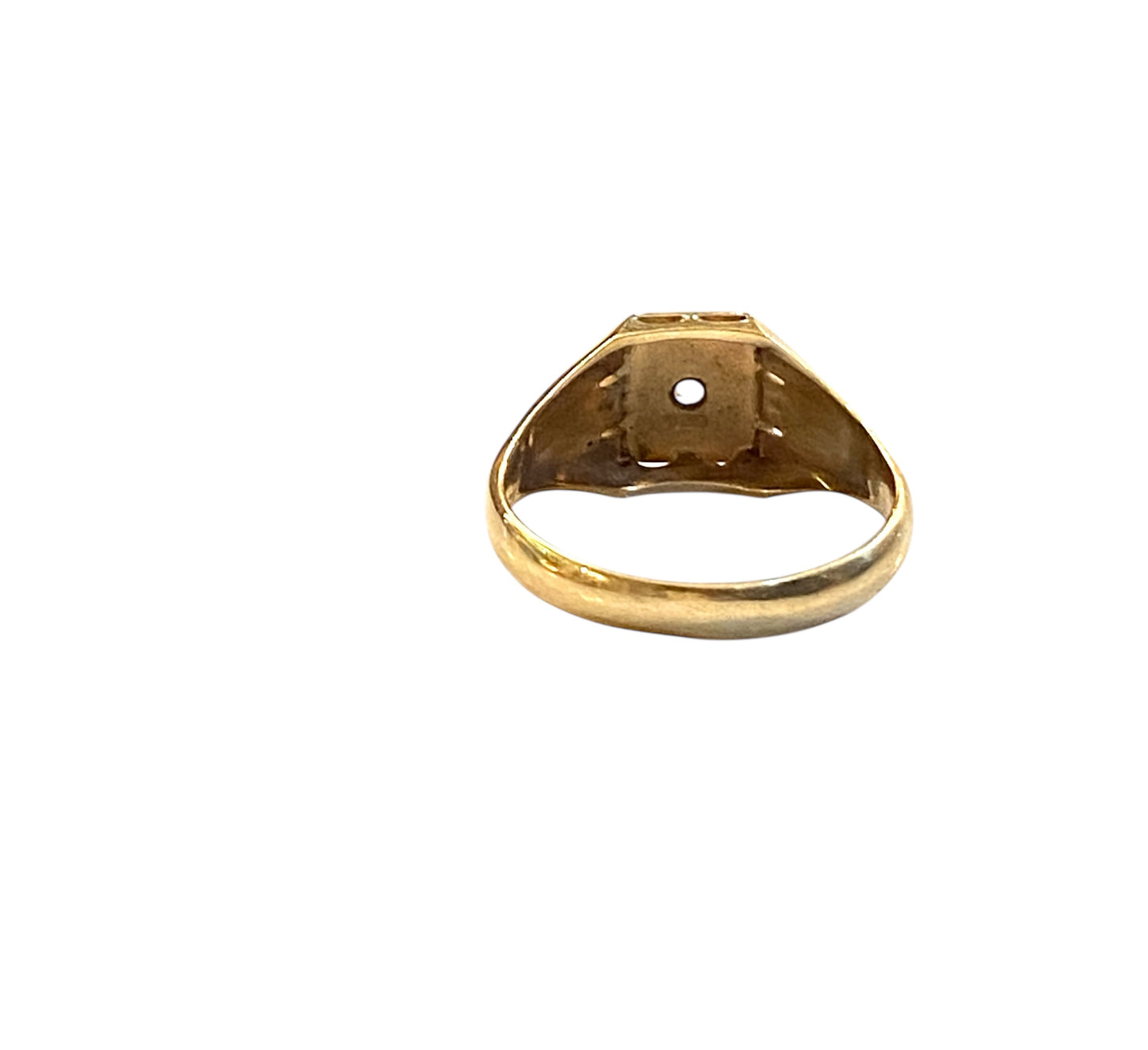 9ct vintage signet ring circa 1956 ring size V