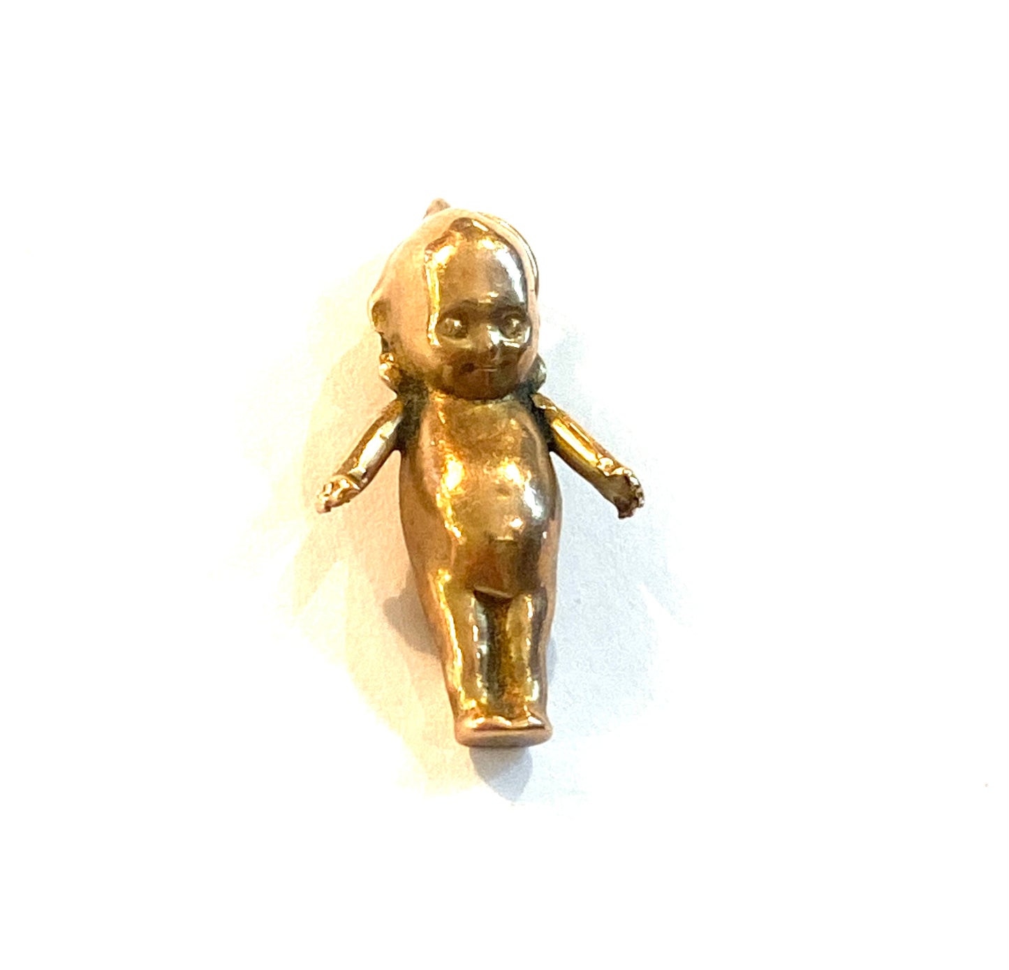 9ct 375 Antique rare gold Kewpie doll charm / pendant circa 1919