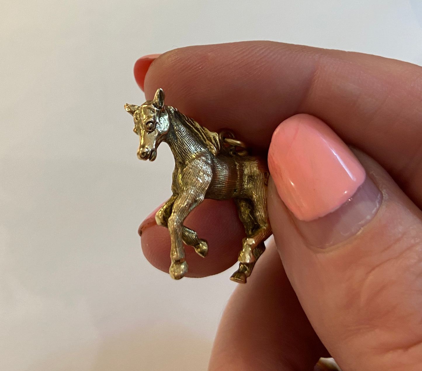 9ct vintage horse charm by Georg Jensen circa 1964 8.6g