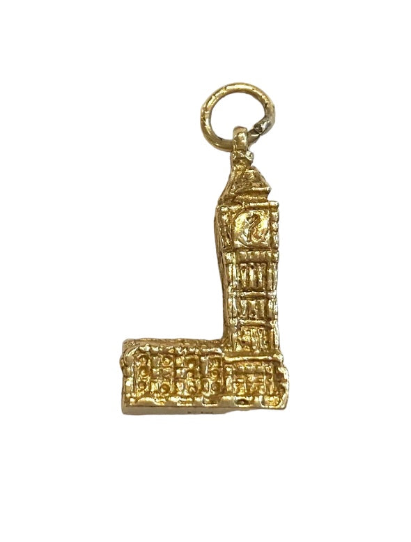 9ct vintage Big Ben charm by FM / hoses of parliament