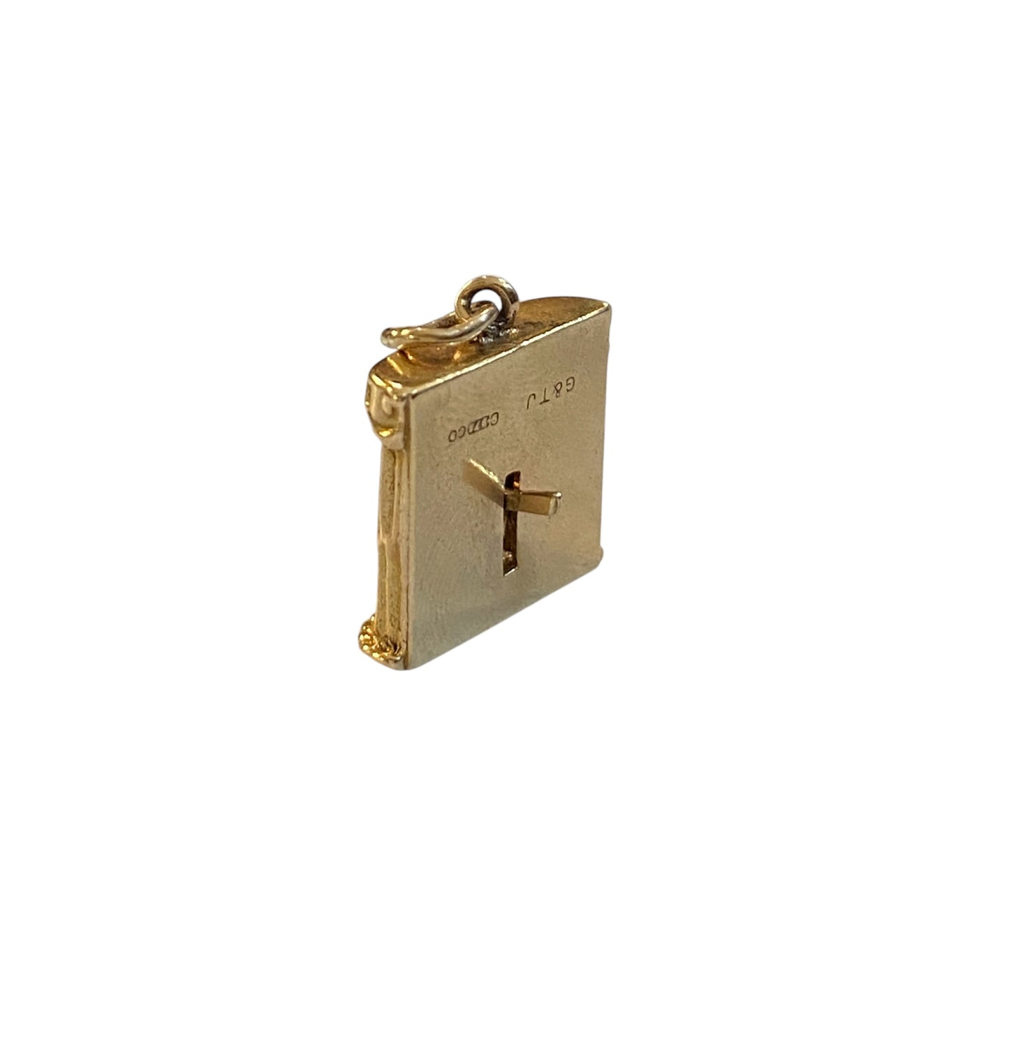 9ct vintage cancan charm circa 1960