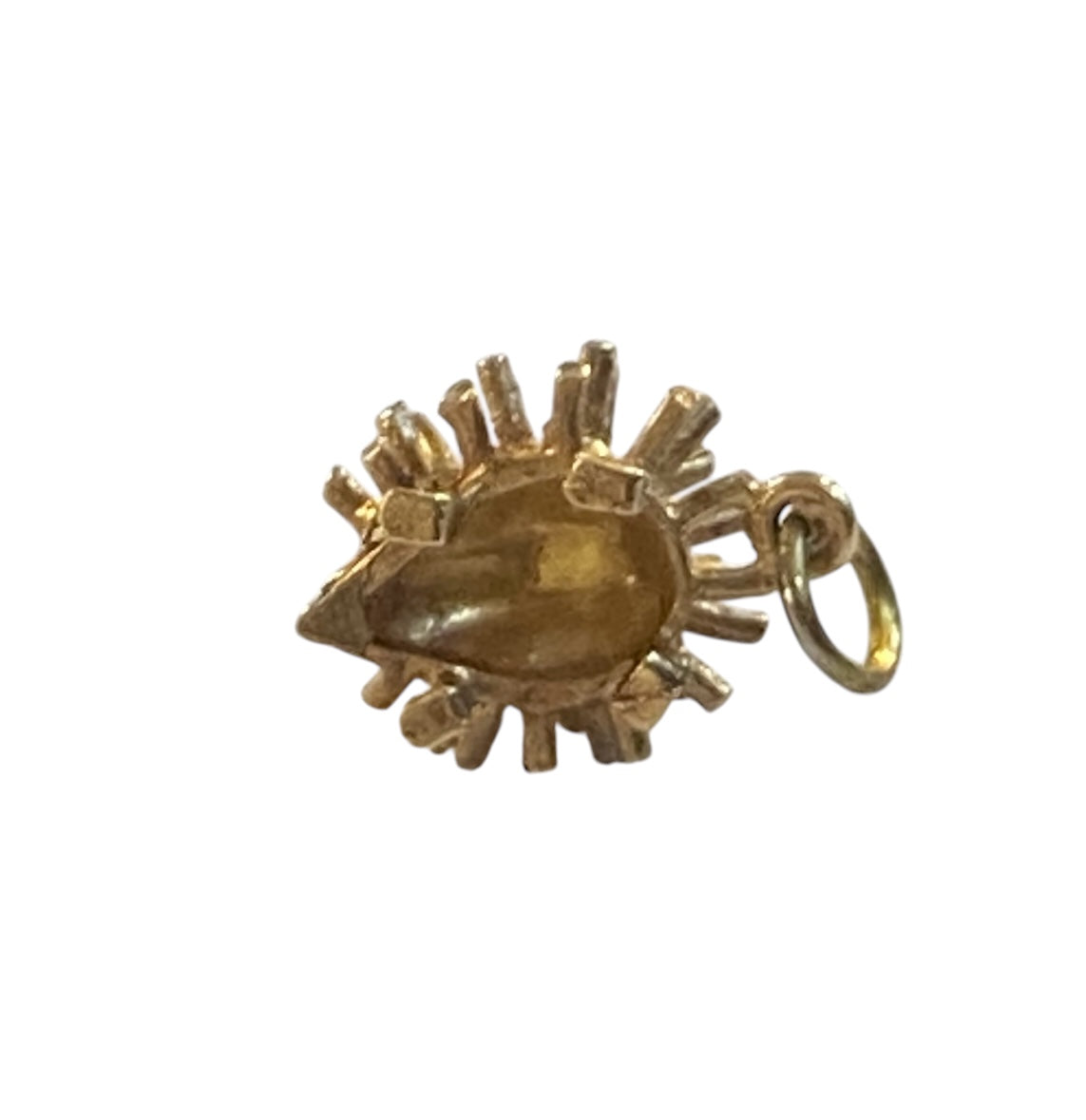 9CT VINTAGE !!!!!!!TINY!!!!! HEDGEHOG CHARM 1.0G