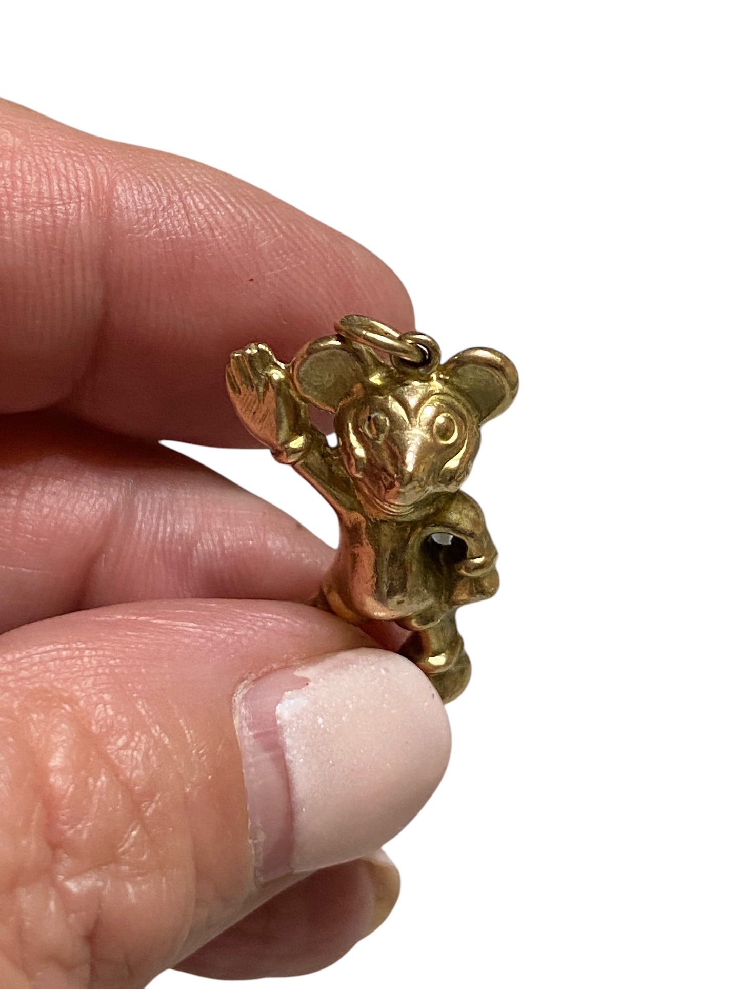 9ct vintage Mikey Mouse charm BY Georg Jensen circa 1966