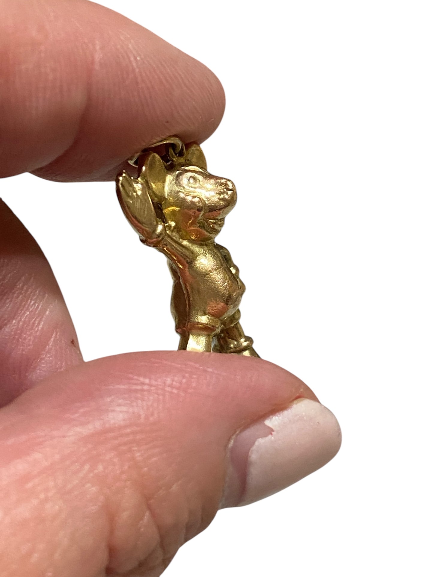 9ct vintage Mikey Mouse charm BY Georg Jensen circa 1966