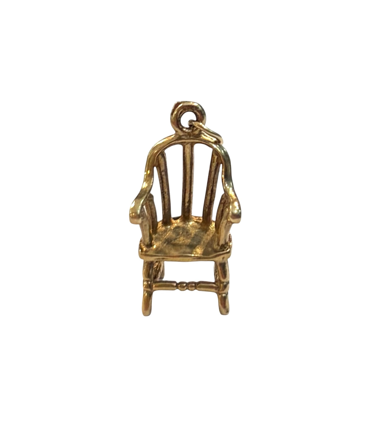 9ct vintage chair charm, 1.33g