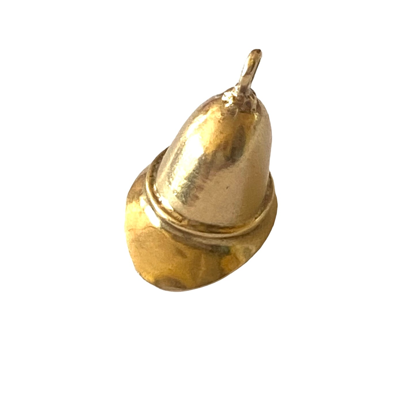 9ct vintage police helmet charm circa 1972