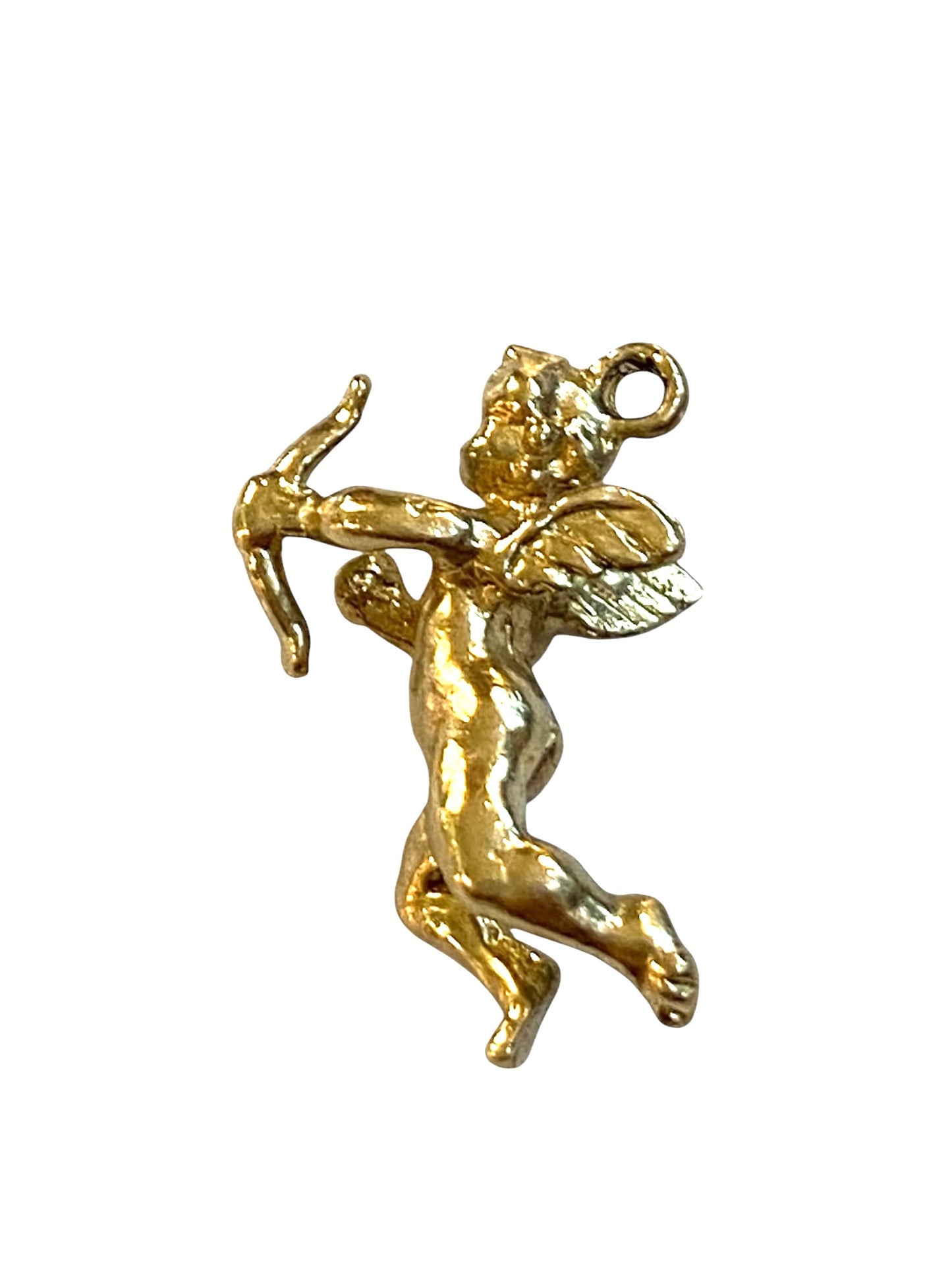 9ct vintage cupid charm / pendant 2.6g