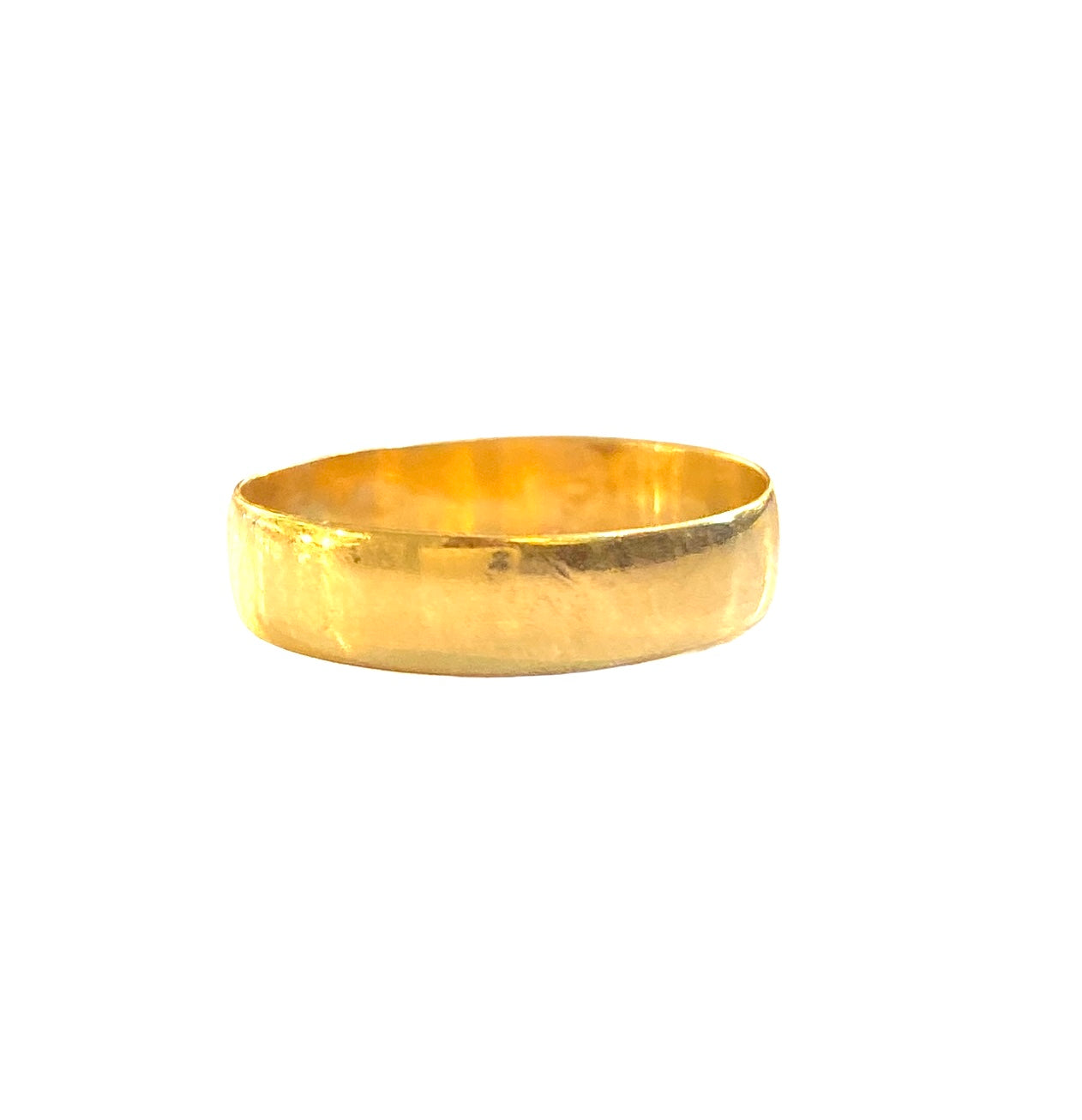 22ct Antique wedding band circa 1863 ring size N