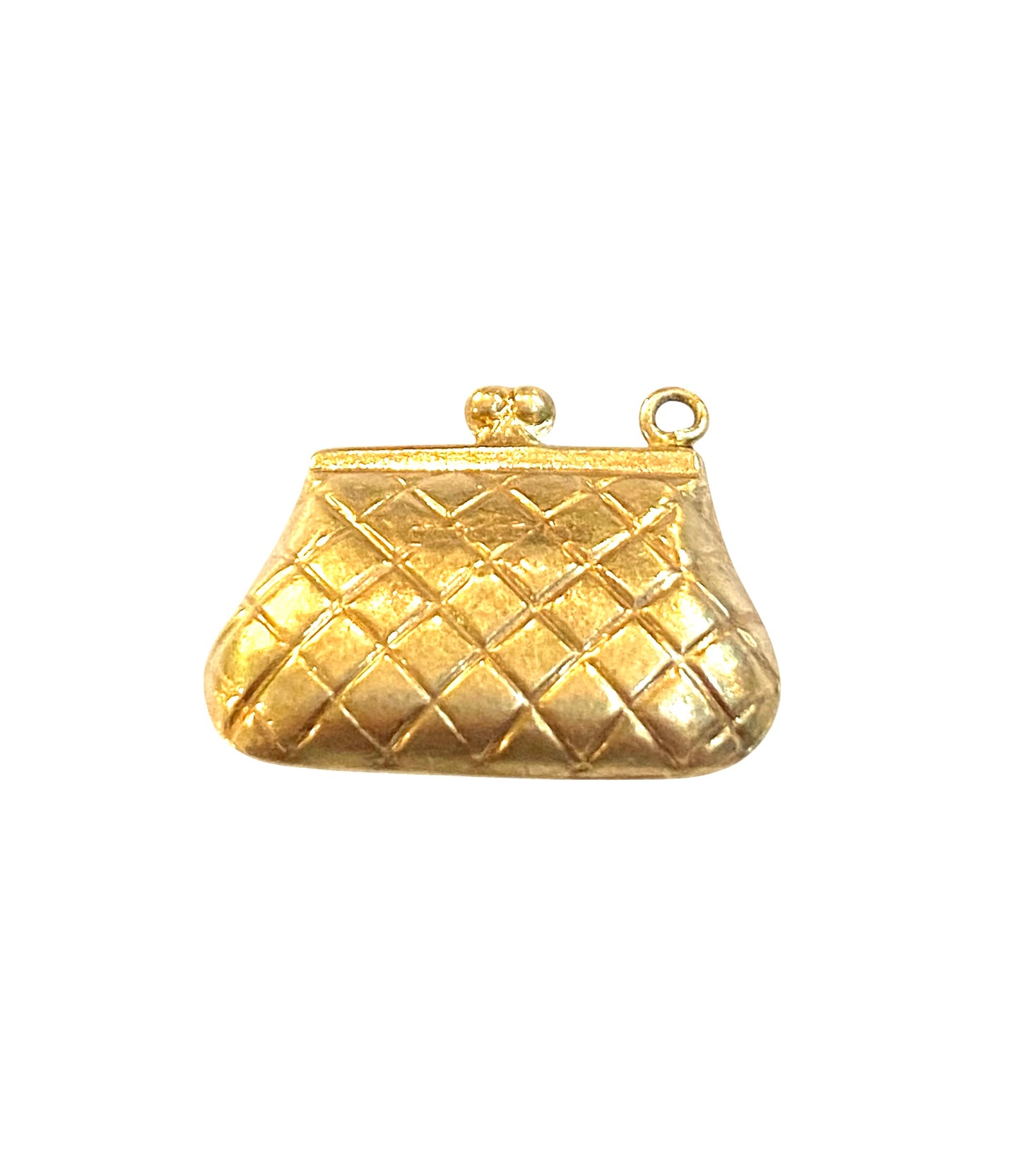 9ct vintage purse charm by WHC circa 1973