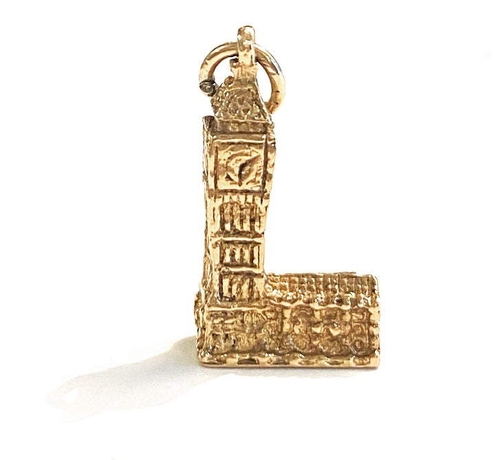 9ct vintage Big Ben charm by FM / hoses of parliament