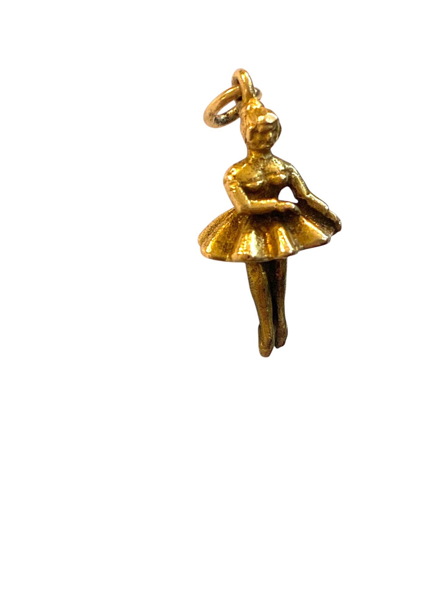 9ct vintage ballerina charm circa 1956 London
