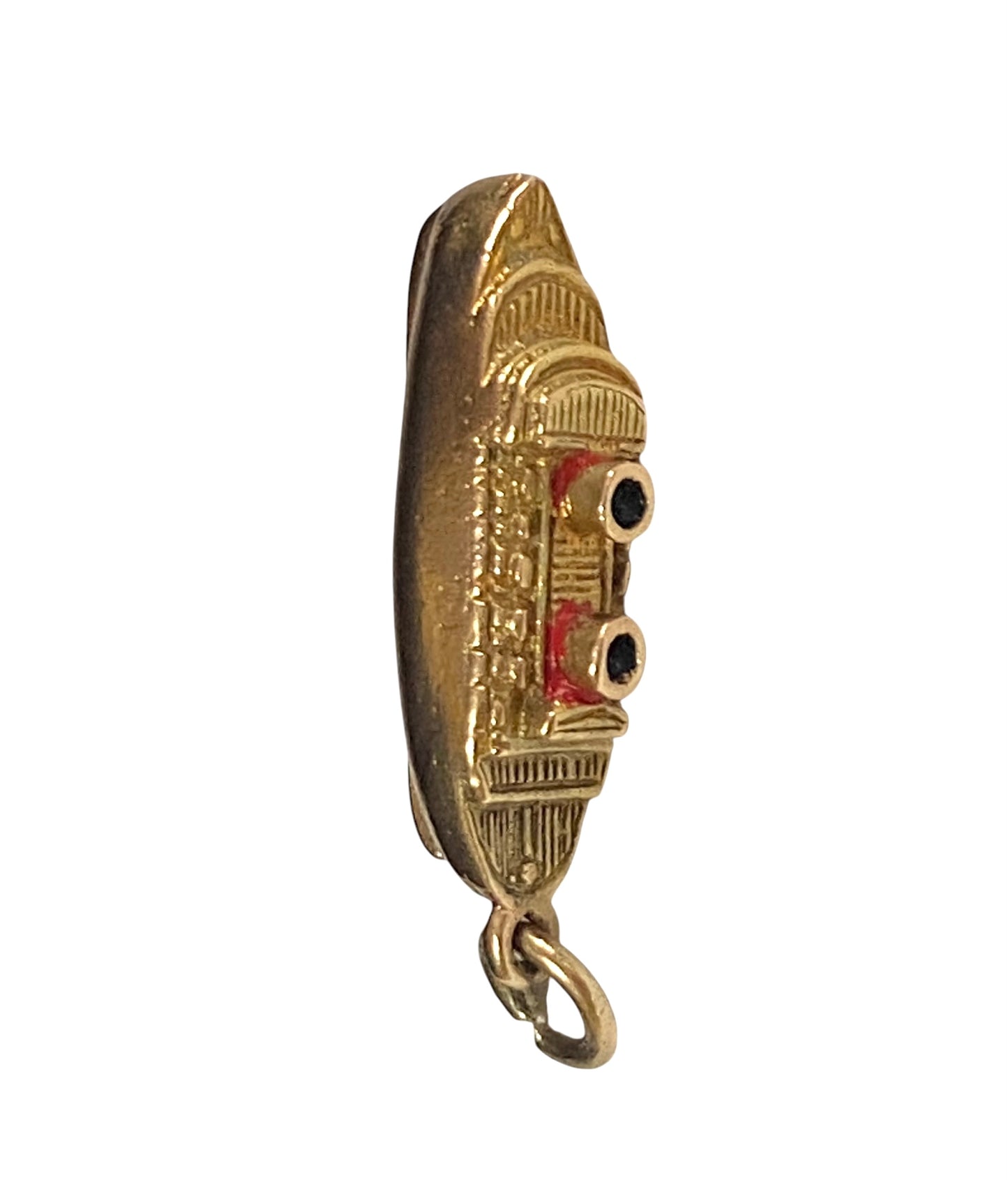 9ct vintage cruise liner charm circa 1958 (3.1g)