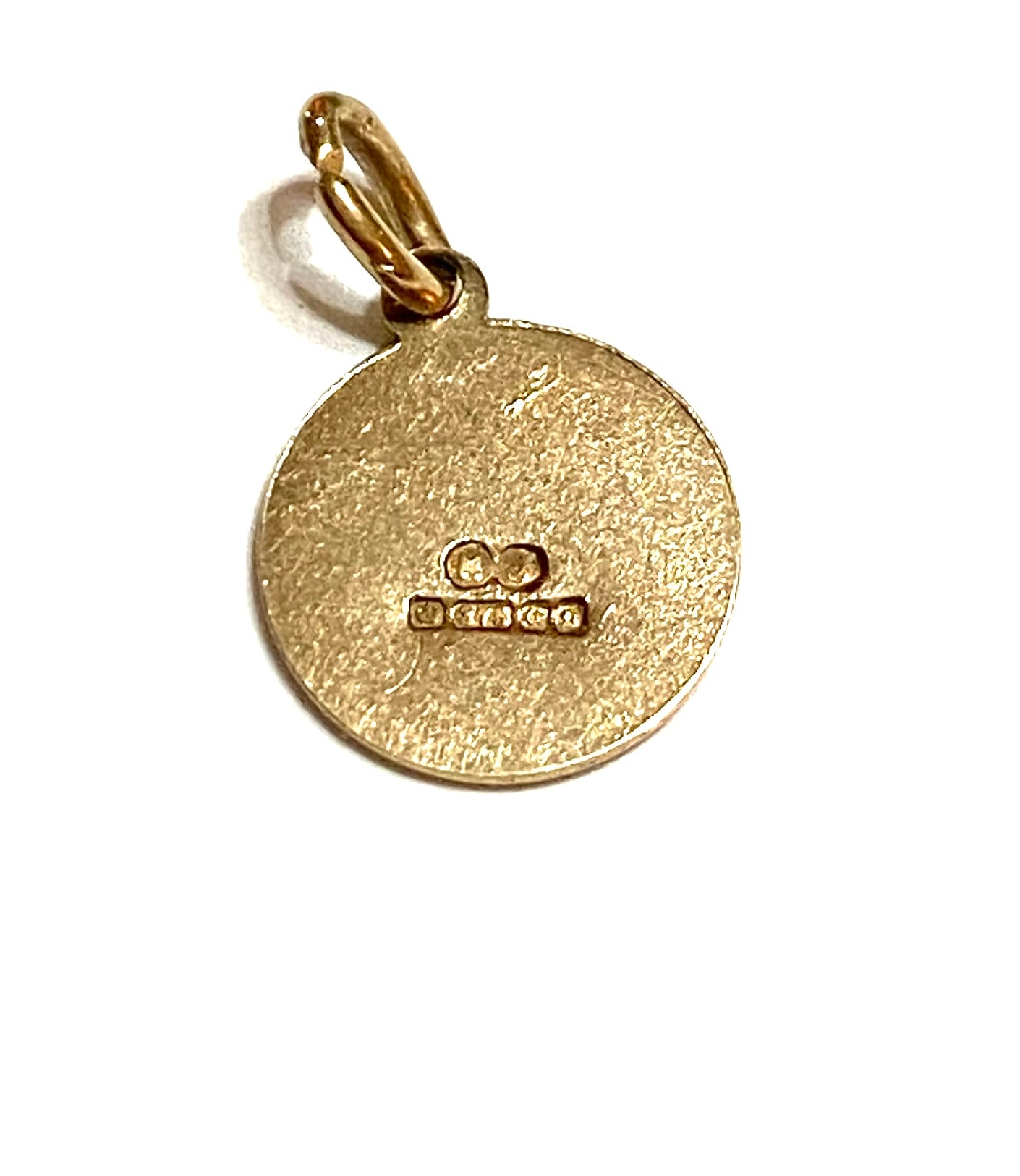 9CT VINTAGE SMALL ST CHRISTOPHER CIRCA 1978