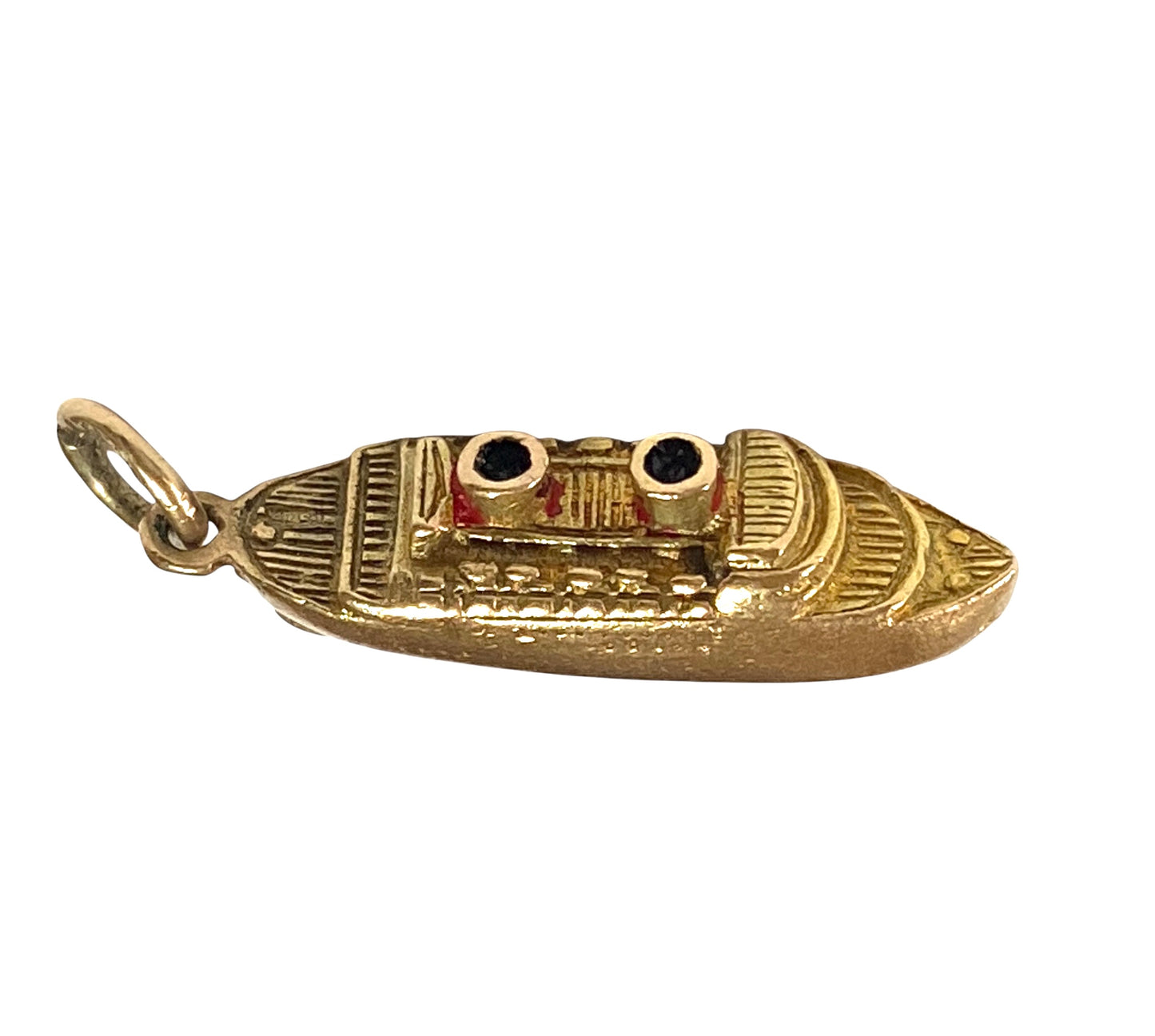 9ct vintage cruise liner charm circa 1958 (3.1g)
