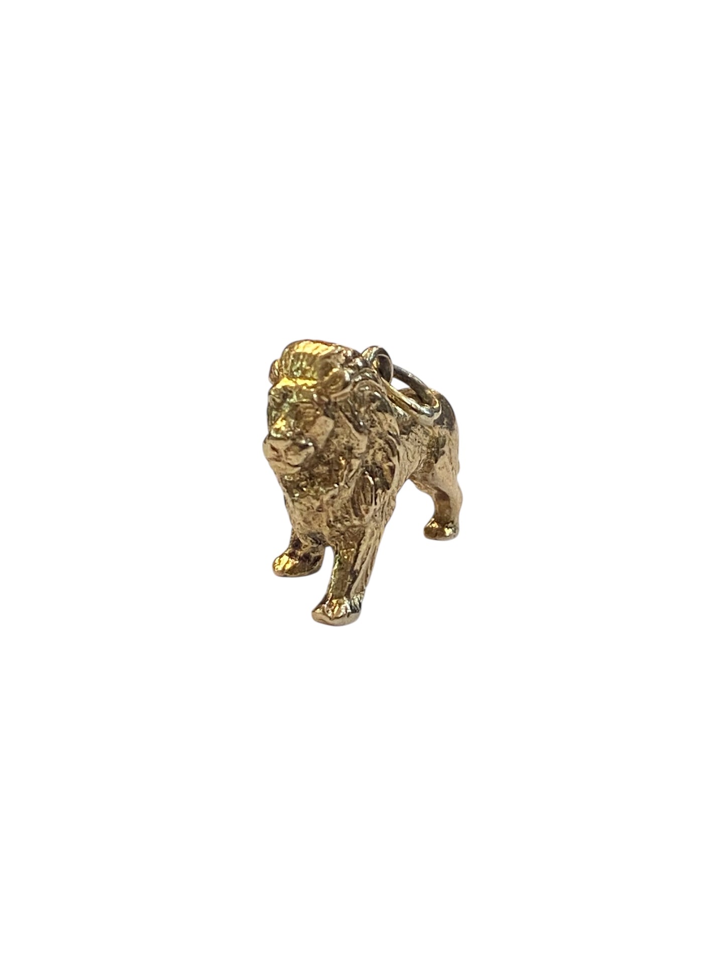 9ct vintage lion charm circa 1957 (9.1g)