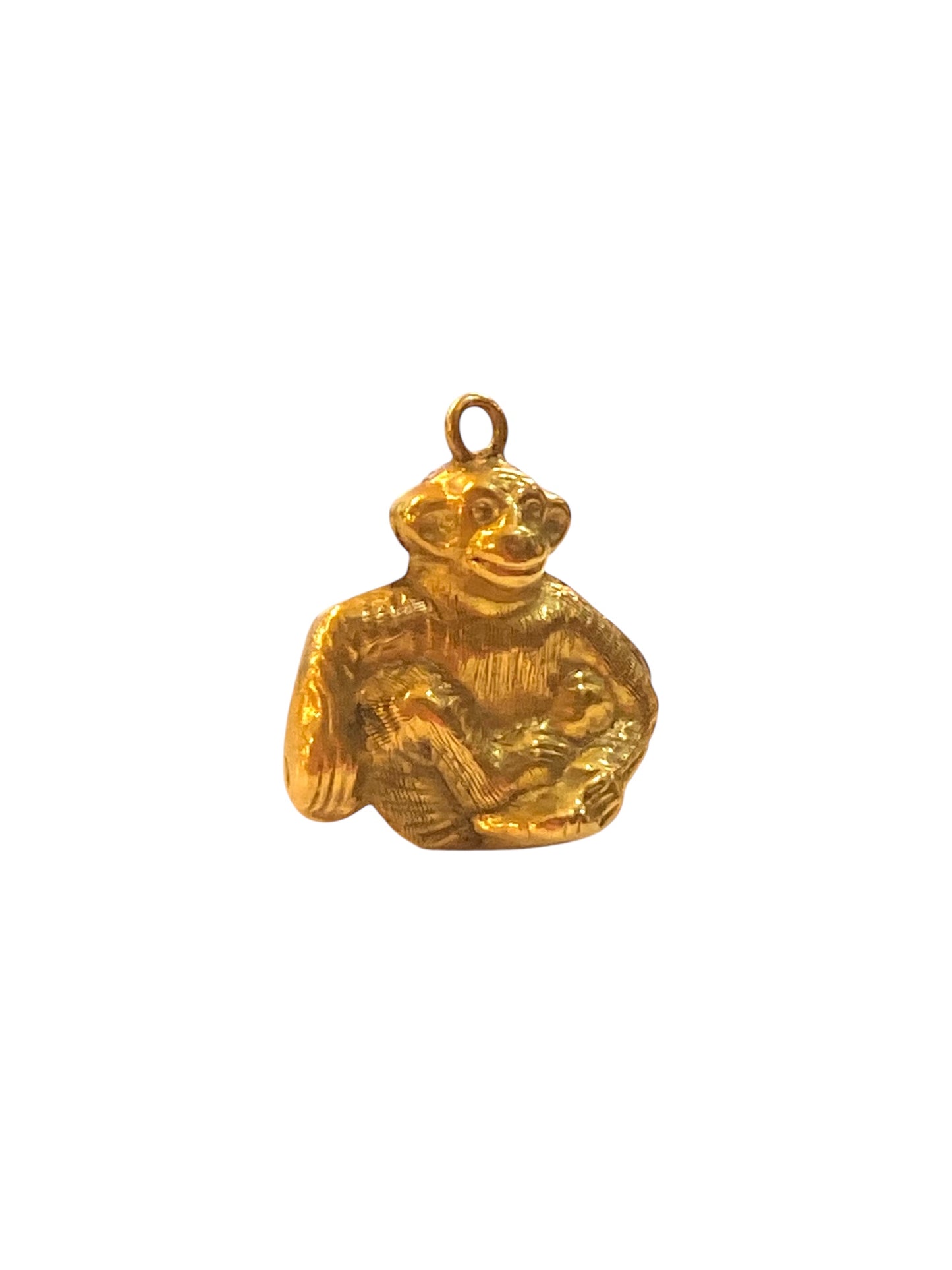 9ct vintage Monkey charm by Georg jensen, Circa 1963 London . Hollow