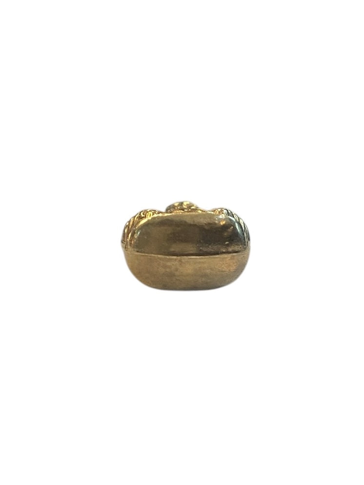 9ct vintage buddha charm , hollow 0.6g