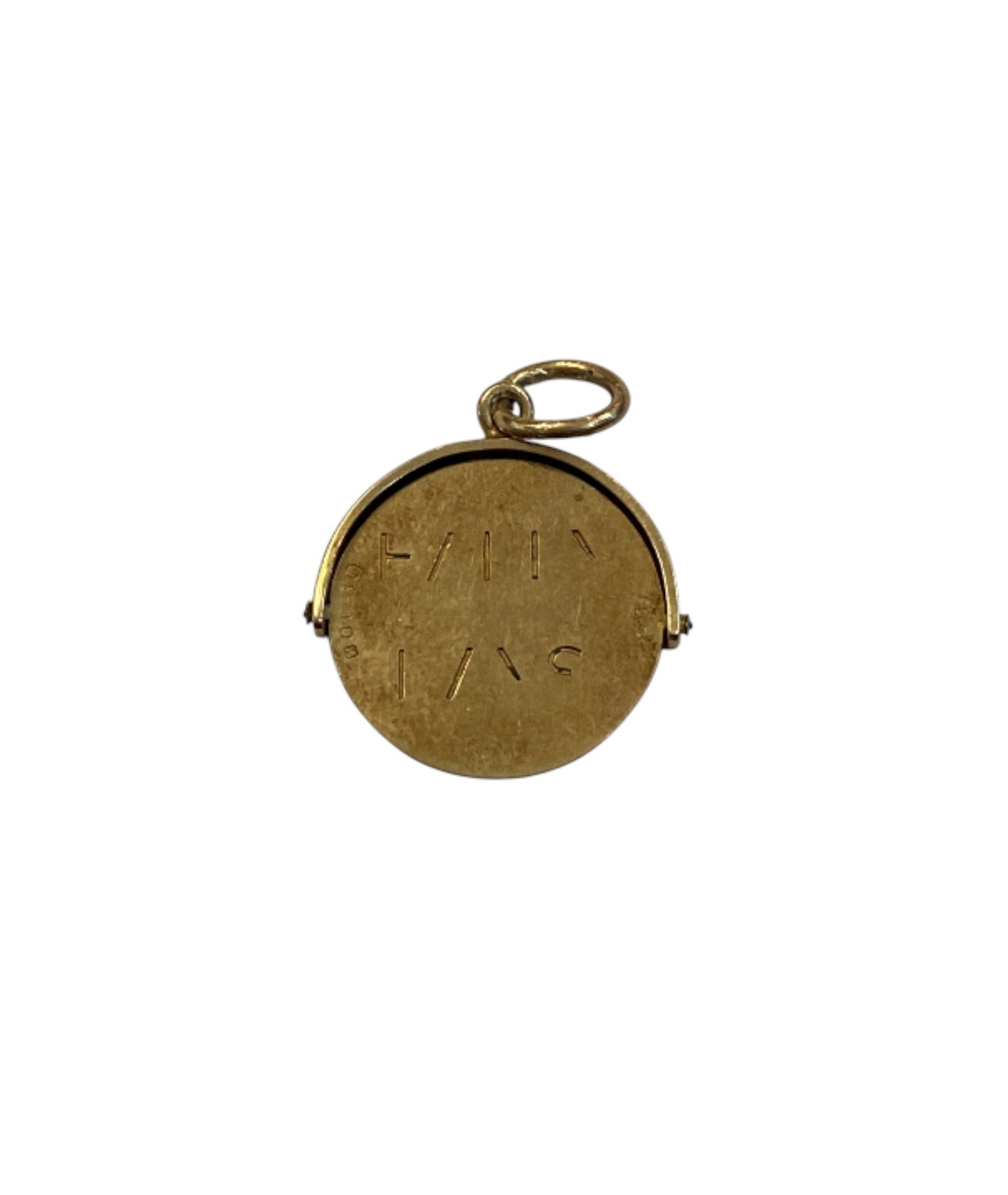 9ct vintage happy days spinner charm circa 1975 London