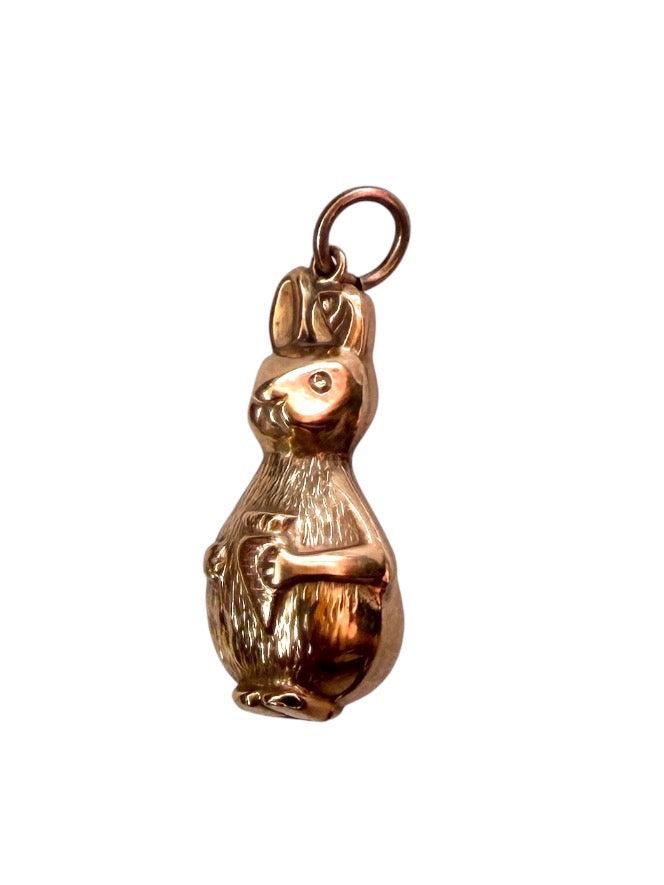 9ct vintage peter rabbit charm, circa 1976 1.24g Hollow