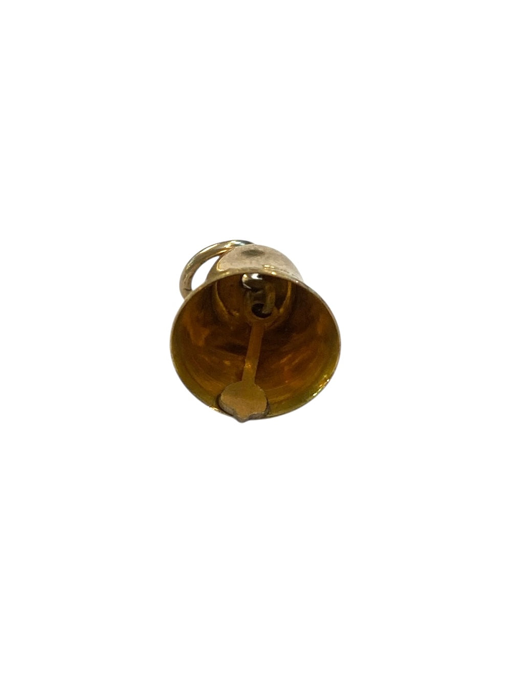9ct vintage bell charm, maker WHC birmingham 1975 0.9g