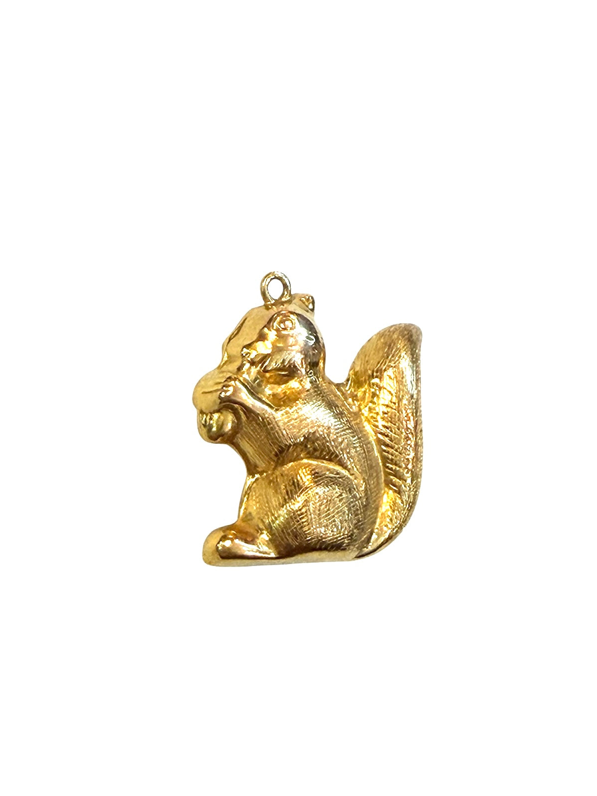9ct vintage squirrel charm by georg jensen circa 1968
