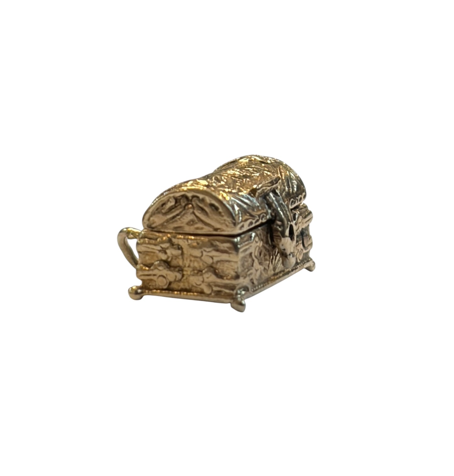 9ct vintage treasure chest charm opening charm circa 1986 3.9g