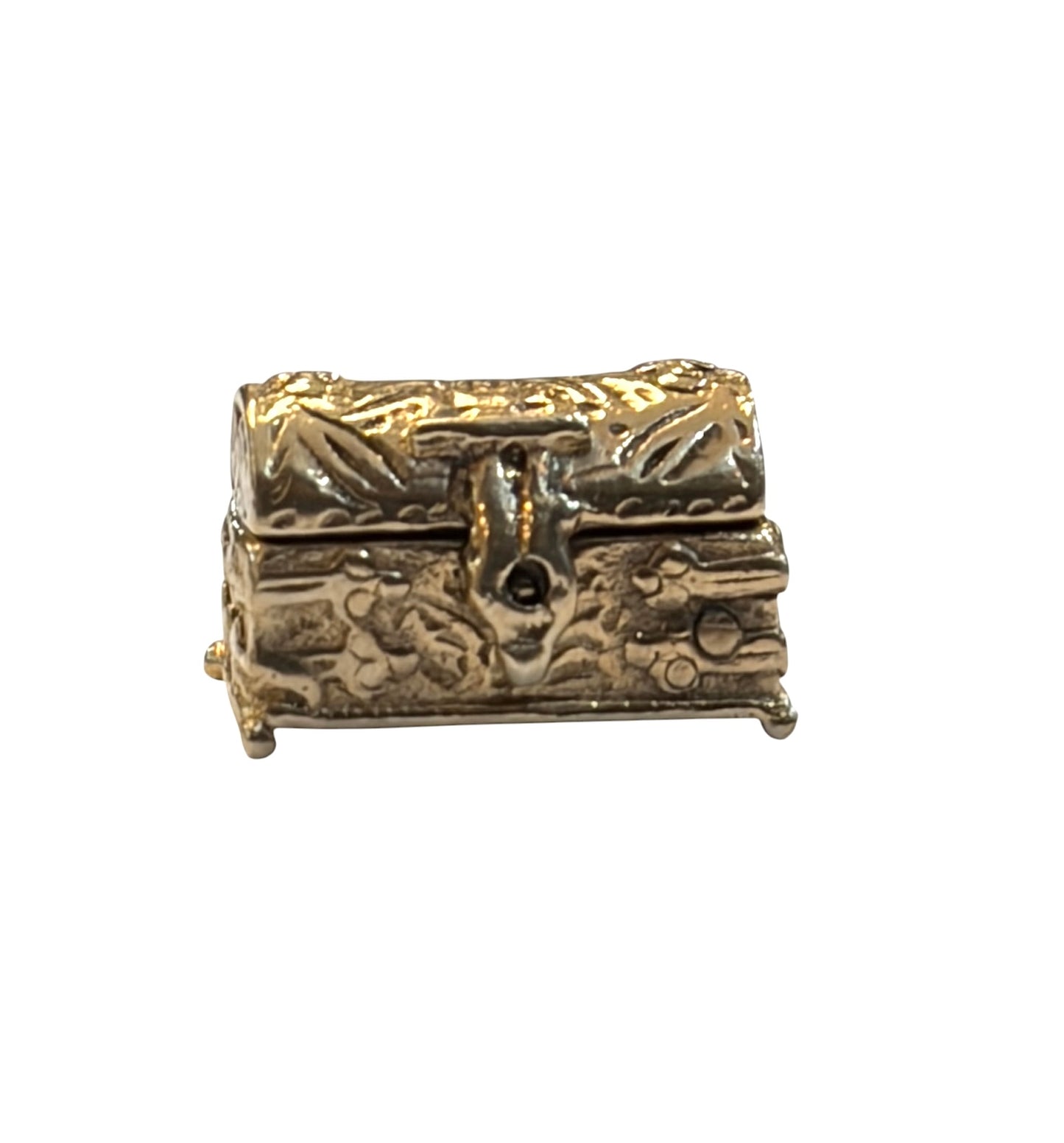 9ct vintage treasure chest charm opening charm circa 1986 3.9g