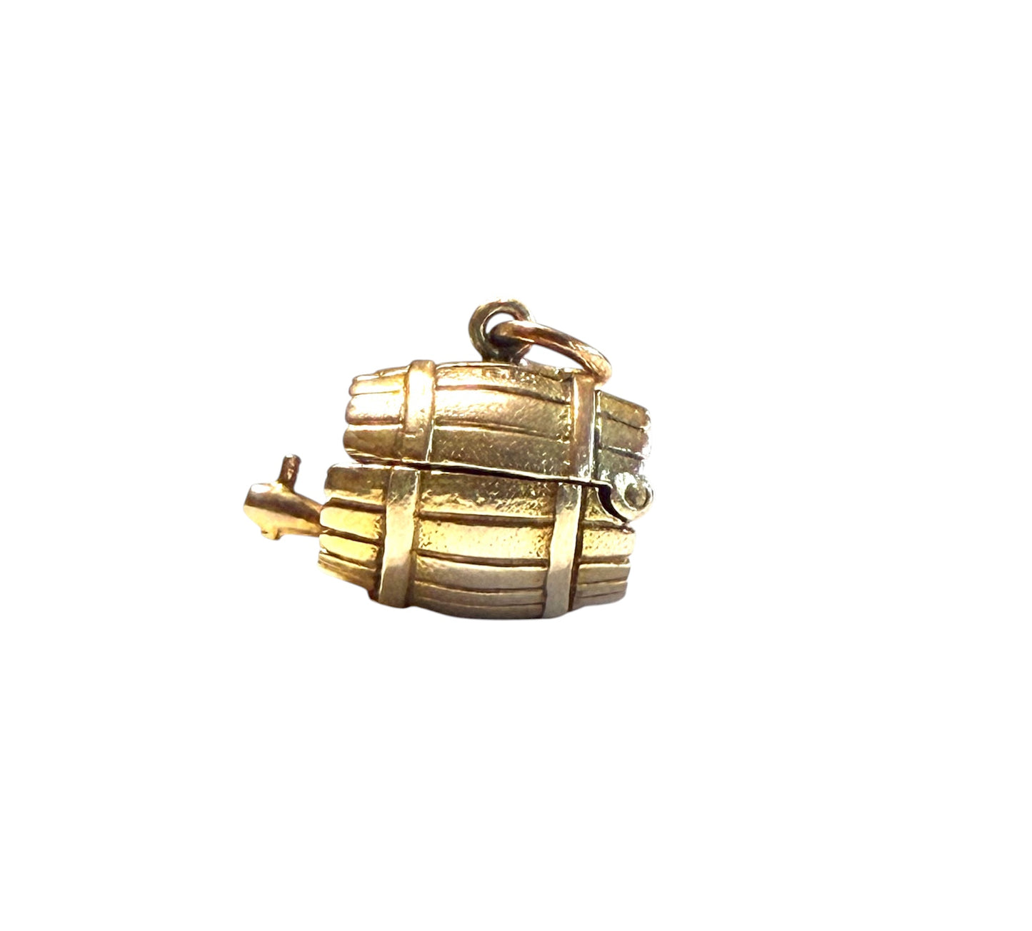 9ct vintage elephant in barrel charm by Georg jensen circa 1961 6.74 g